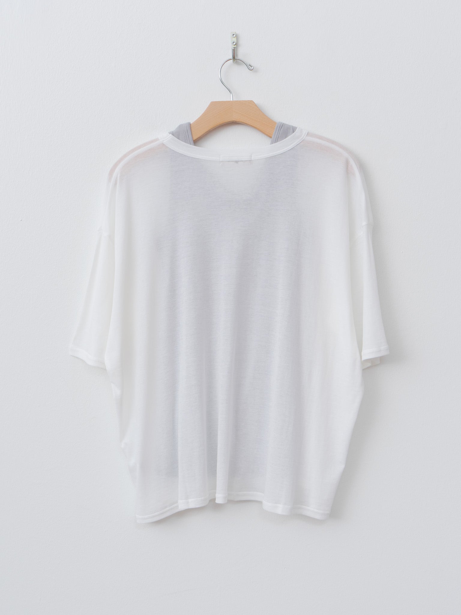 Namu Shop - Ichi Antiquites T-Shirt and Tanktop Set - Gray x White