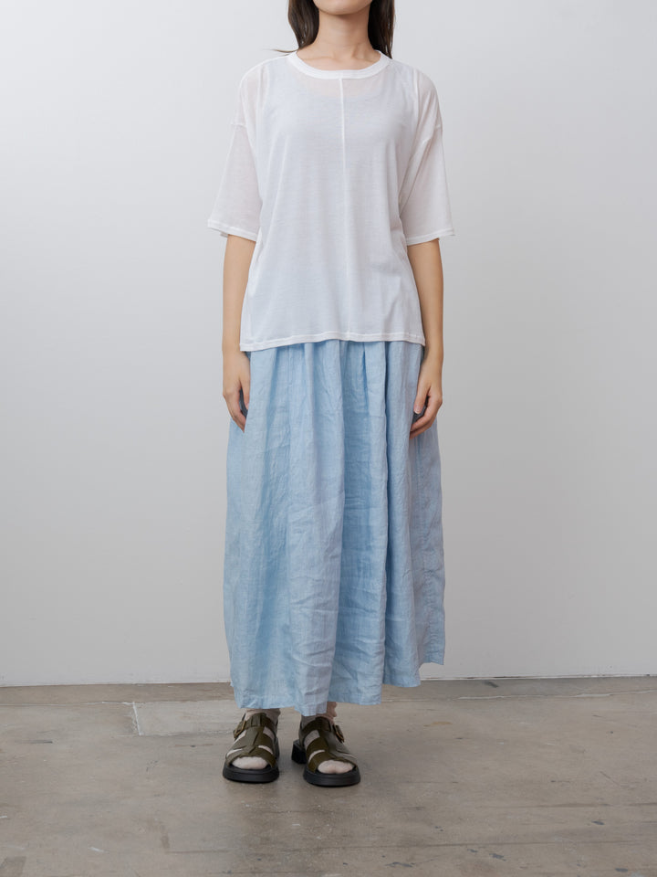 Namu Shop - Ichi Antiquites T-Shirt and Tanktop Set - Gray x White