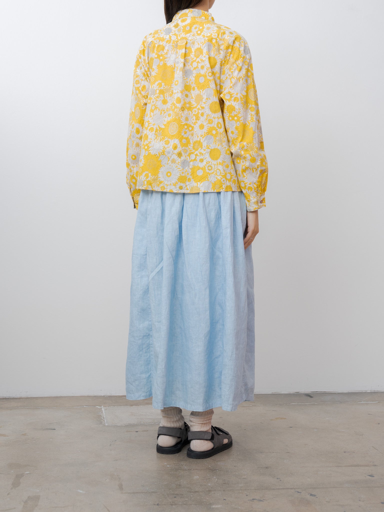 Namu Shop - Ichi Antiquites Liberty Shirt - Yellow