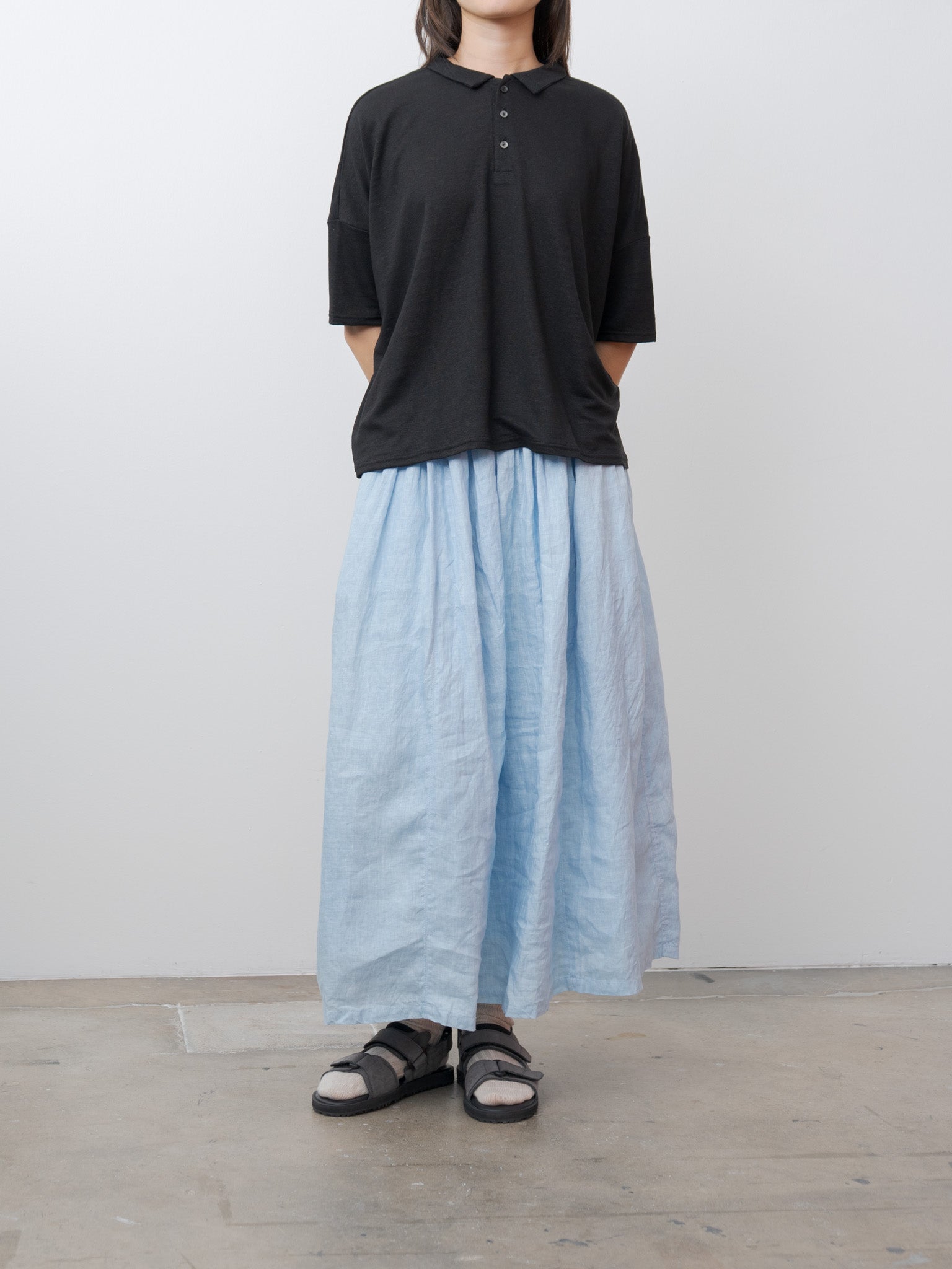 Namu Shop - Ichi Antiquites Polo Shirt - Black
