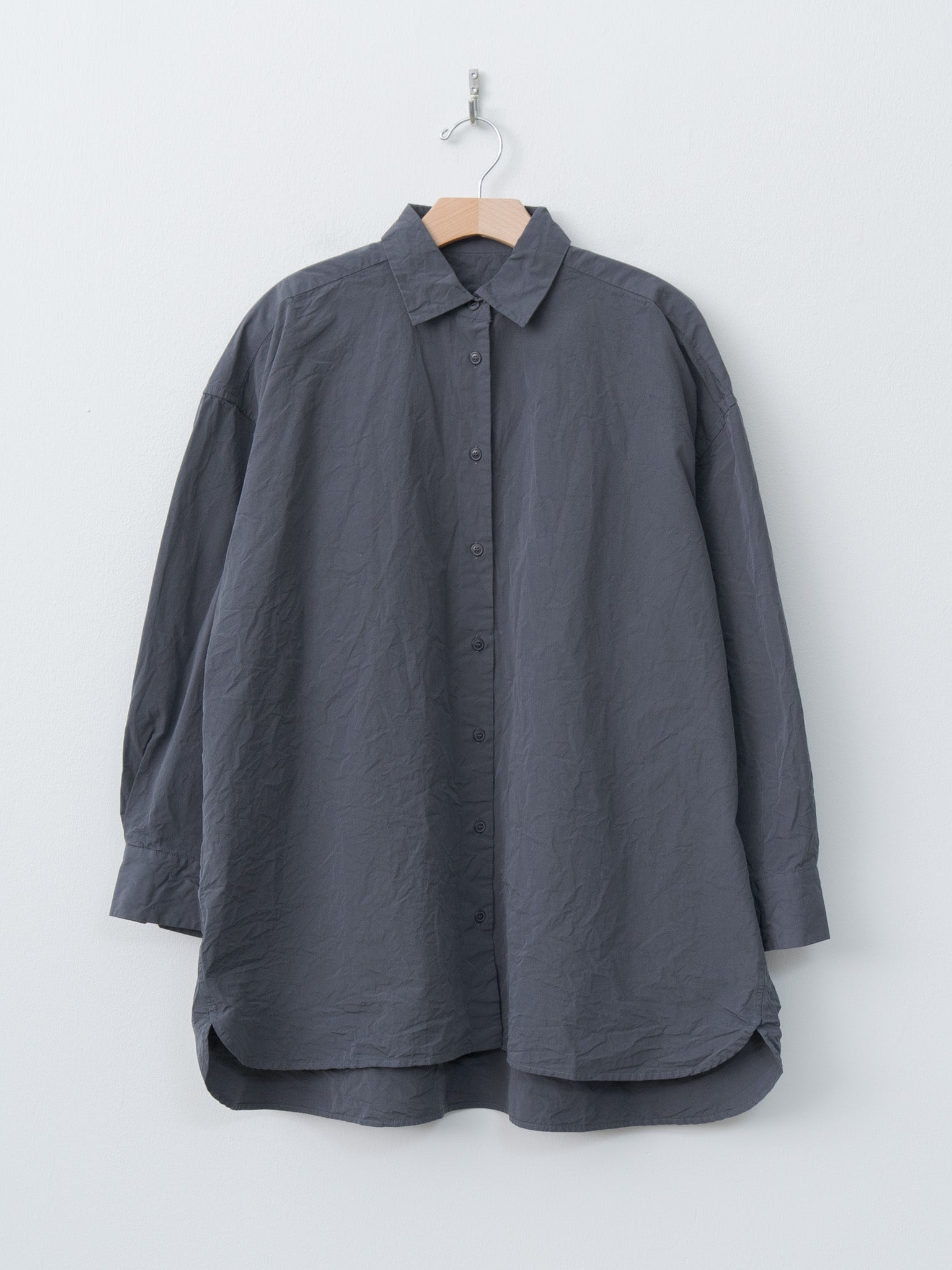 Namu Shop - Casey Casey Hamnet Shirt PAPER COT - Blue Skull