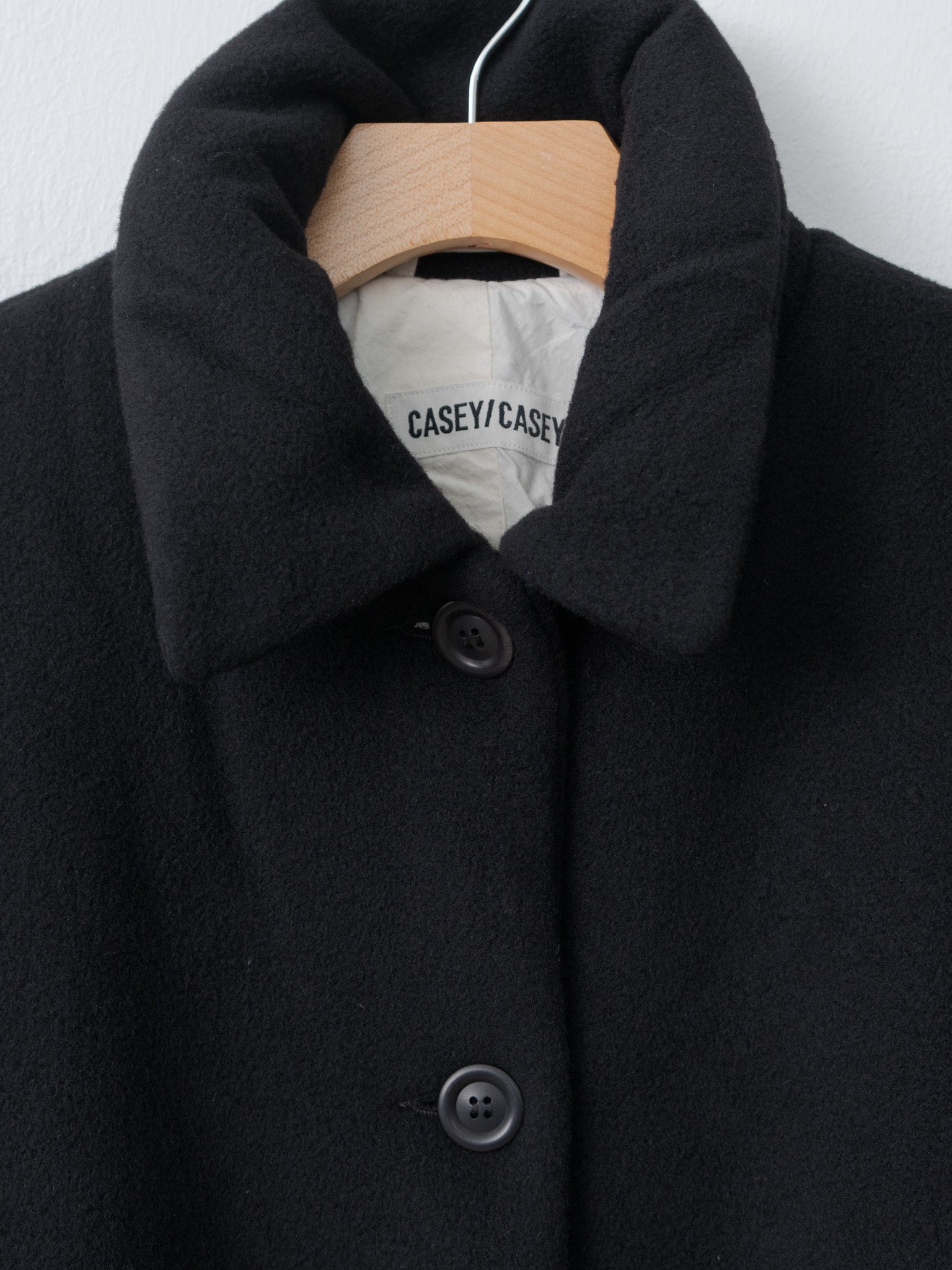 Namu Shop - Casey Casey Big Blobby Coat KASPER - Black