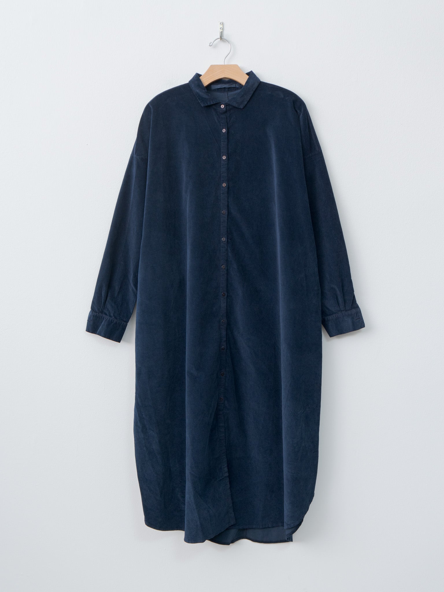 Namu Shop - Album di Famiglia Long Shirt Dress V - Ink
