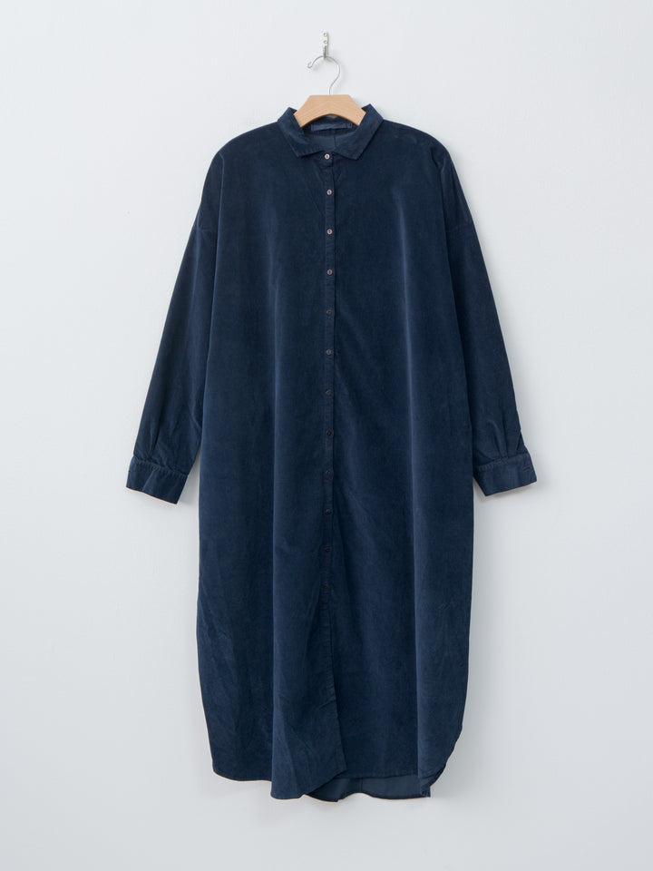 Namu Shop - Album di Famiglia Long Shirt Dress V - Ink