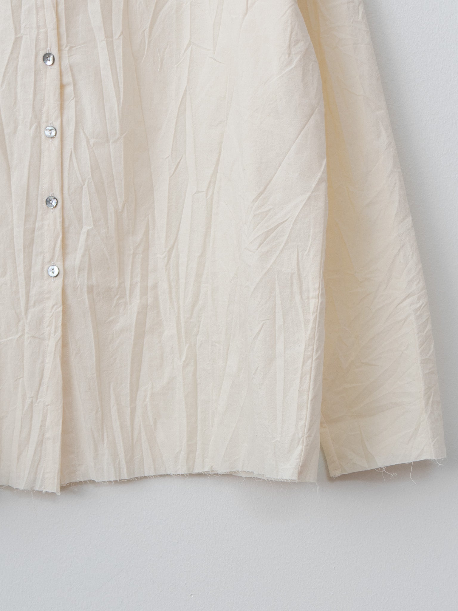 Namu Shop - Album di Famiglia Short Collar Shirt LWR - Natural
