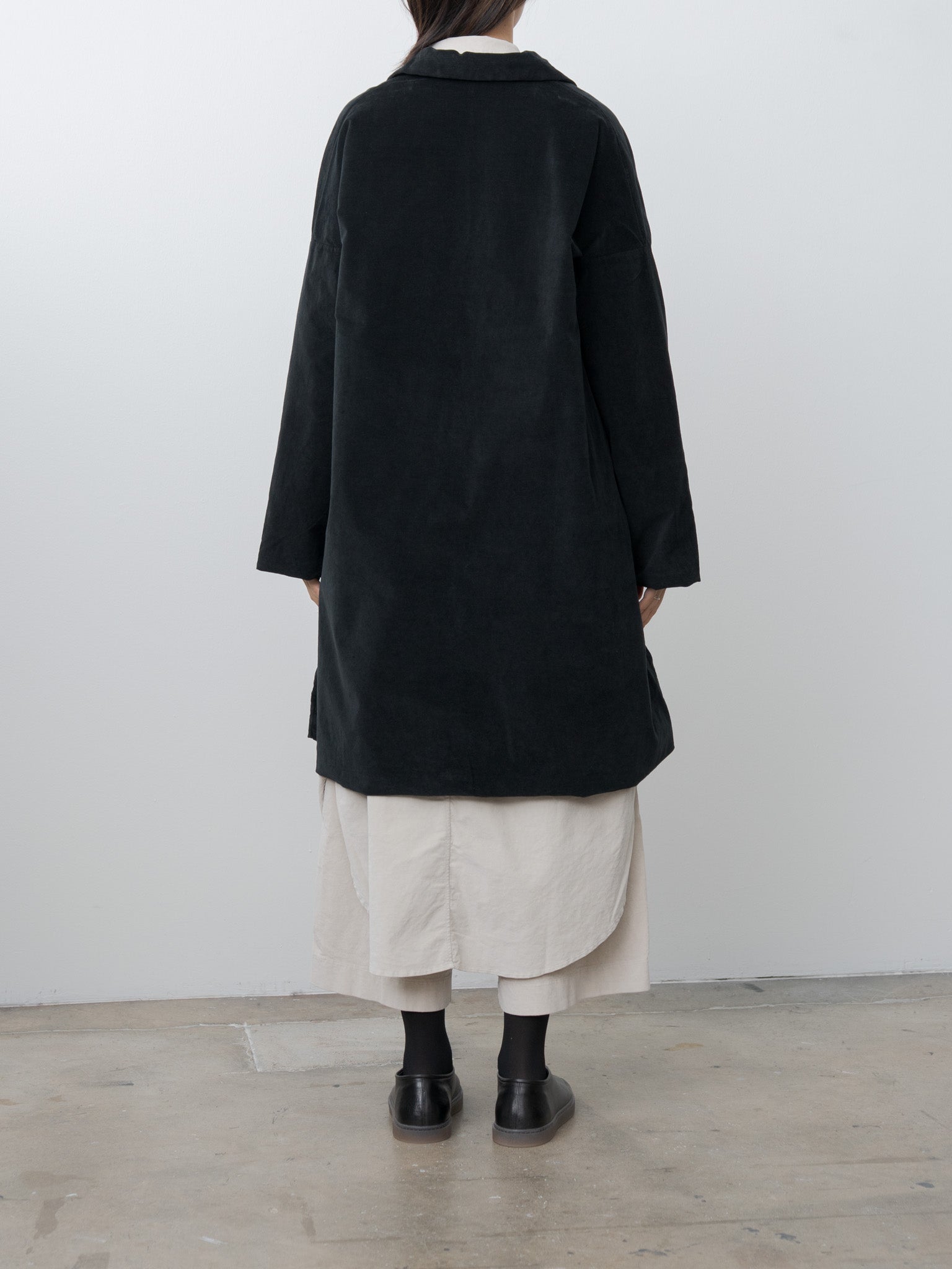 Namu Shop - Album di Famiglia Collar Coat V - Black