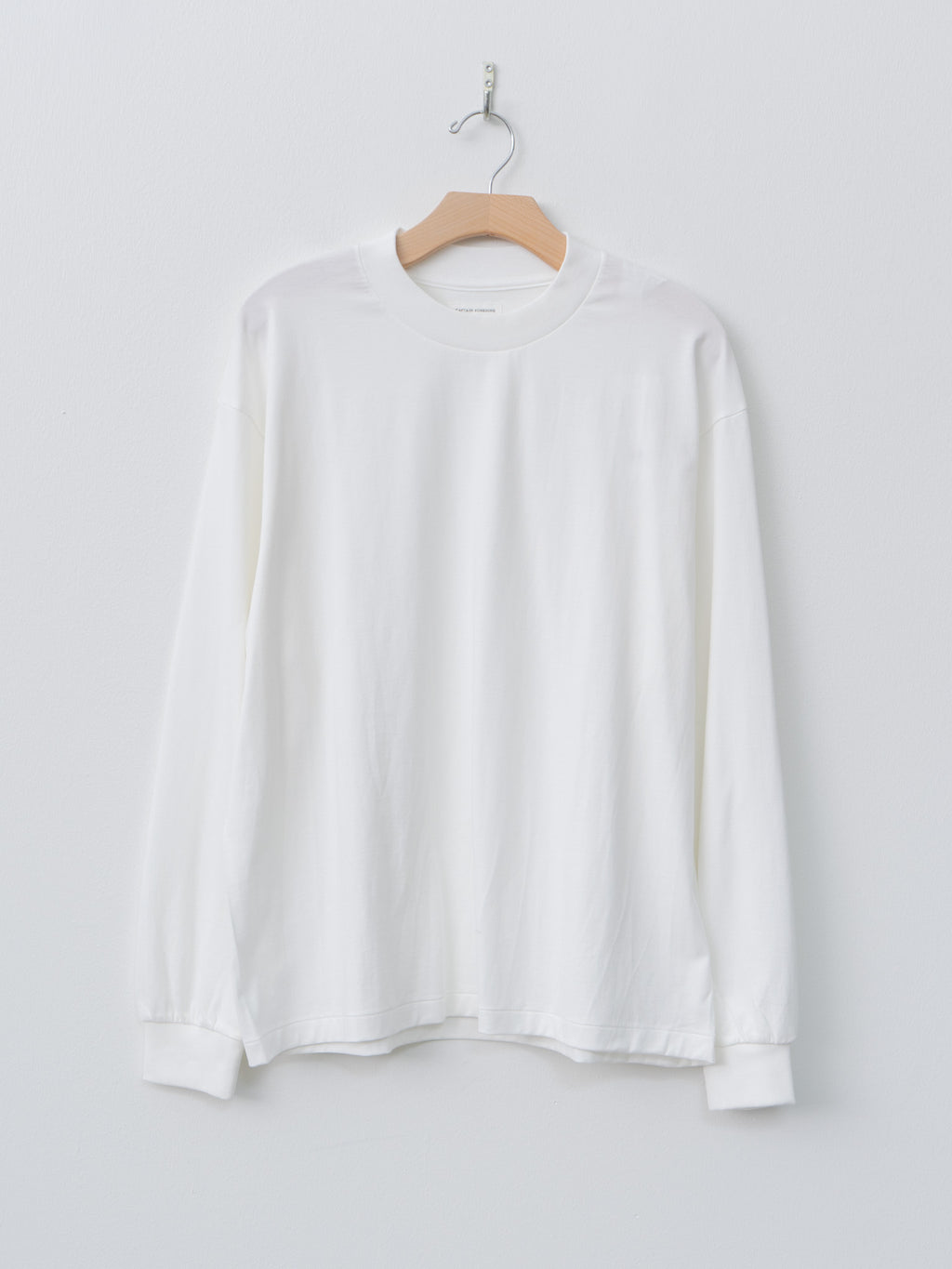 Namu Shop - Kaptain Sunshine Suvin Supima Tube L/S Tee Light - White