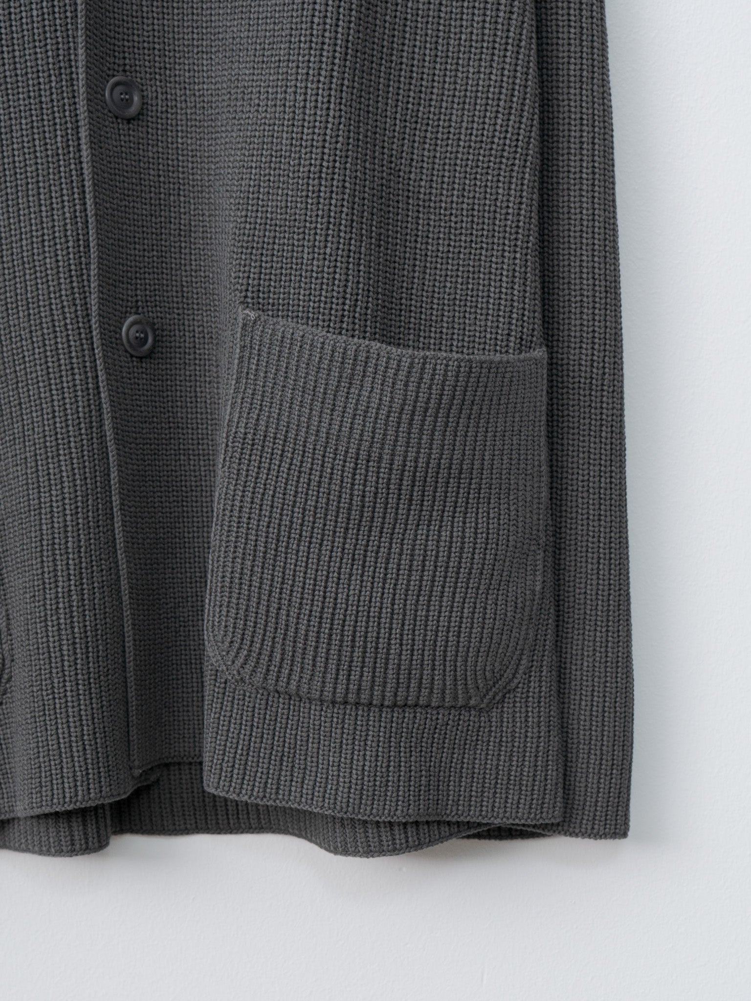 Namu Shop - Casey Casey Pannocchia Jacket CREPE COT - Storm