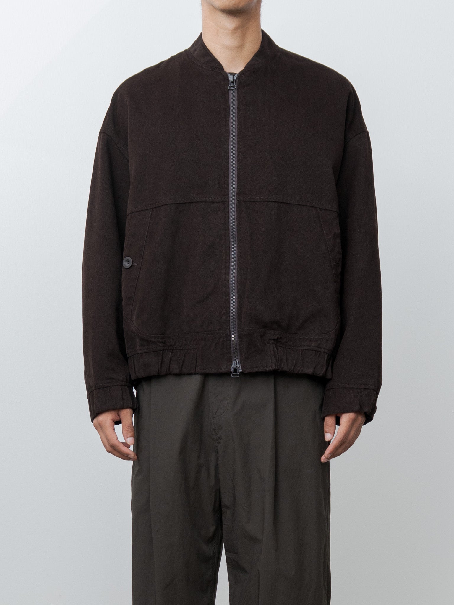 Namu Shop - Casey Casey Mika Blouson SOFTY - Chocolate