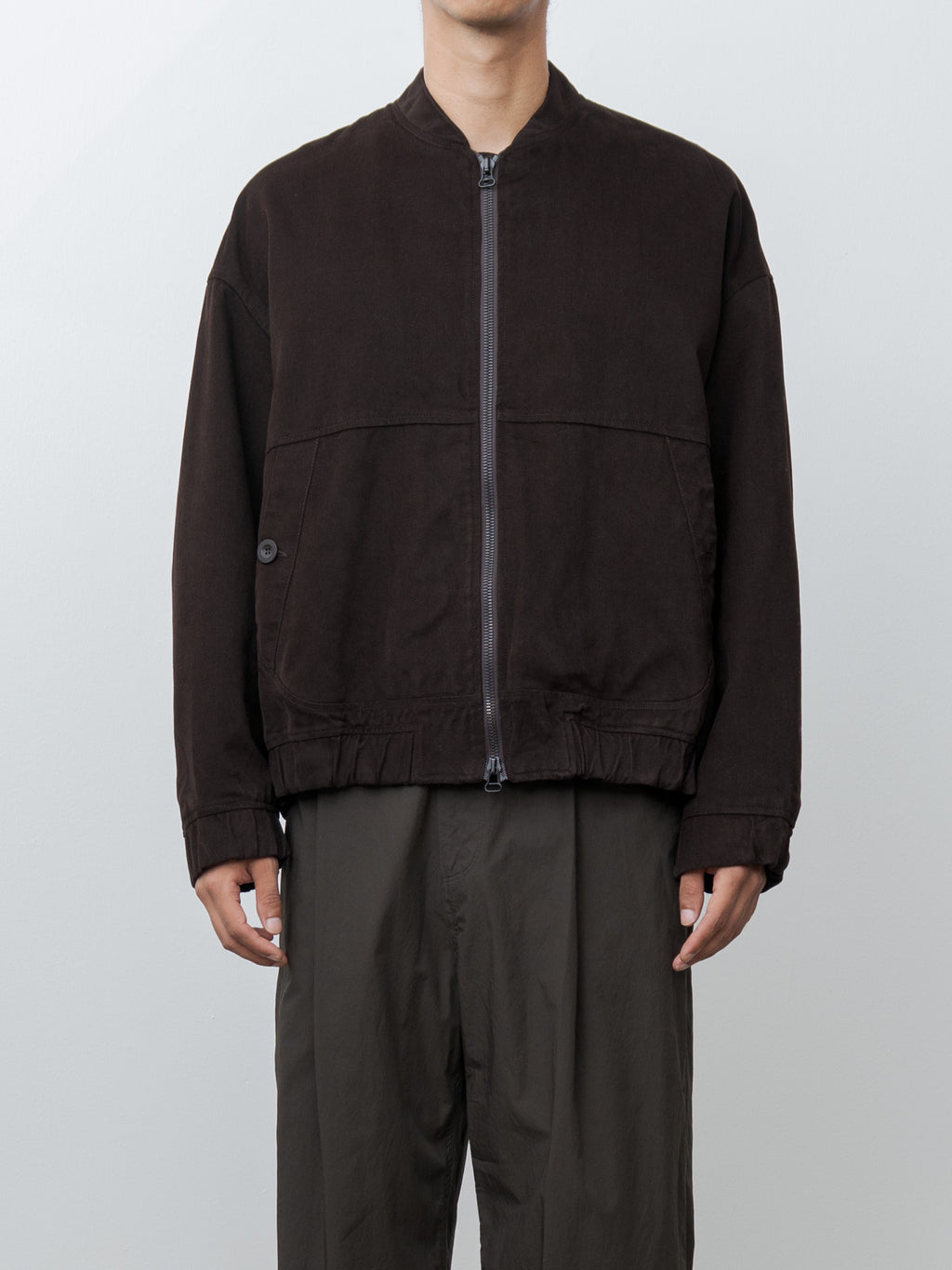 Namu Shop - Casey Casey Mika Blouson SOFTY - Chocolate