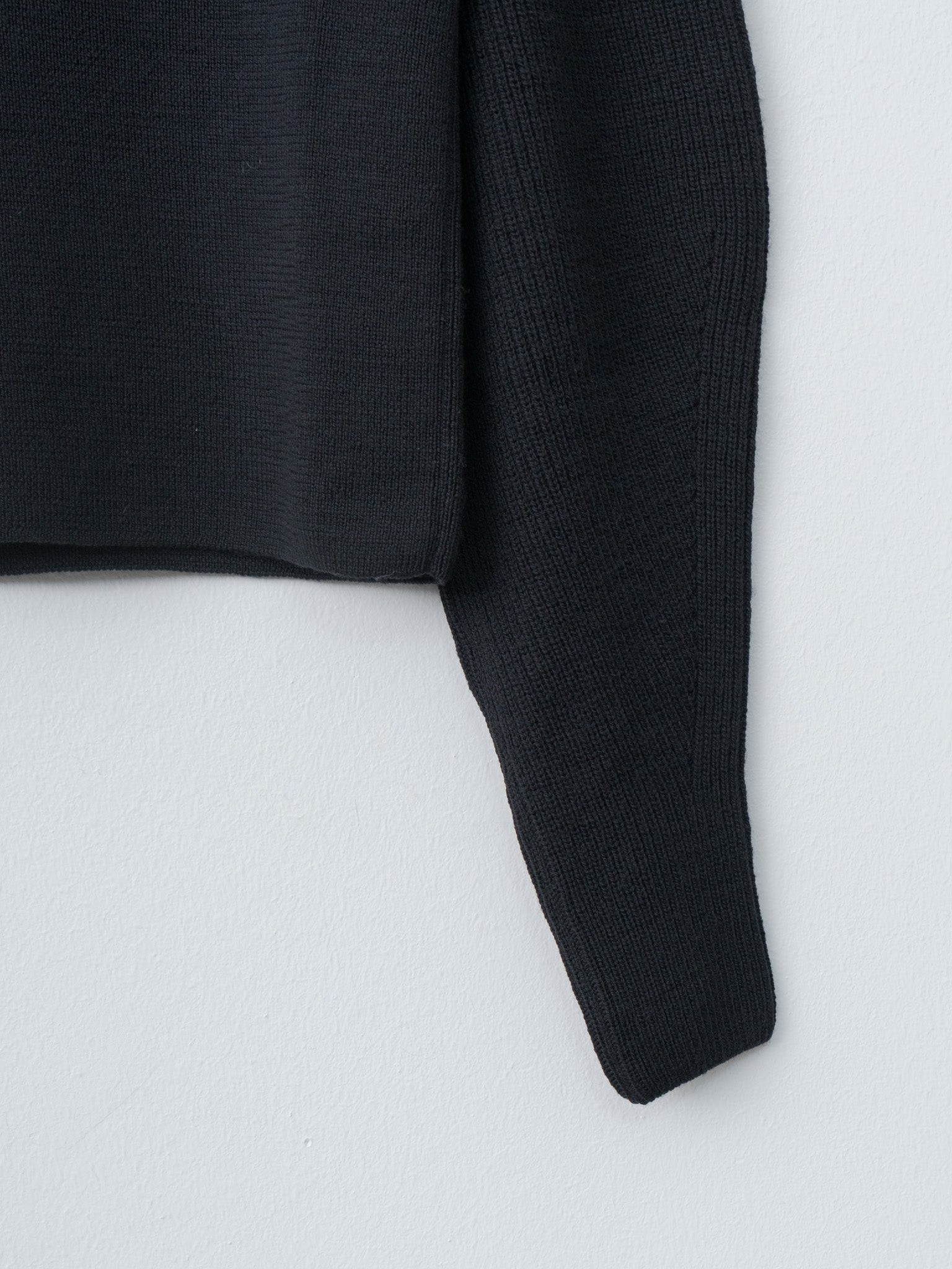 Namu Shop - Lemaire Zipped Sweater - Black
