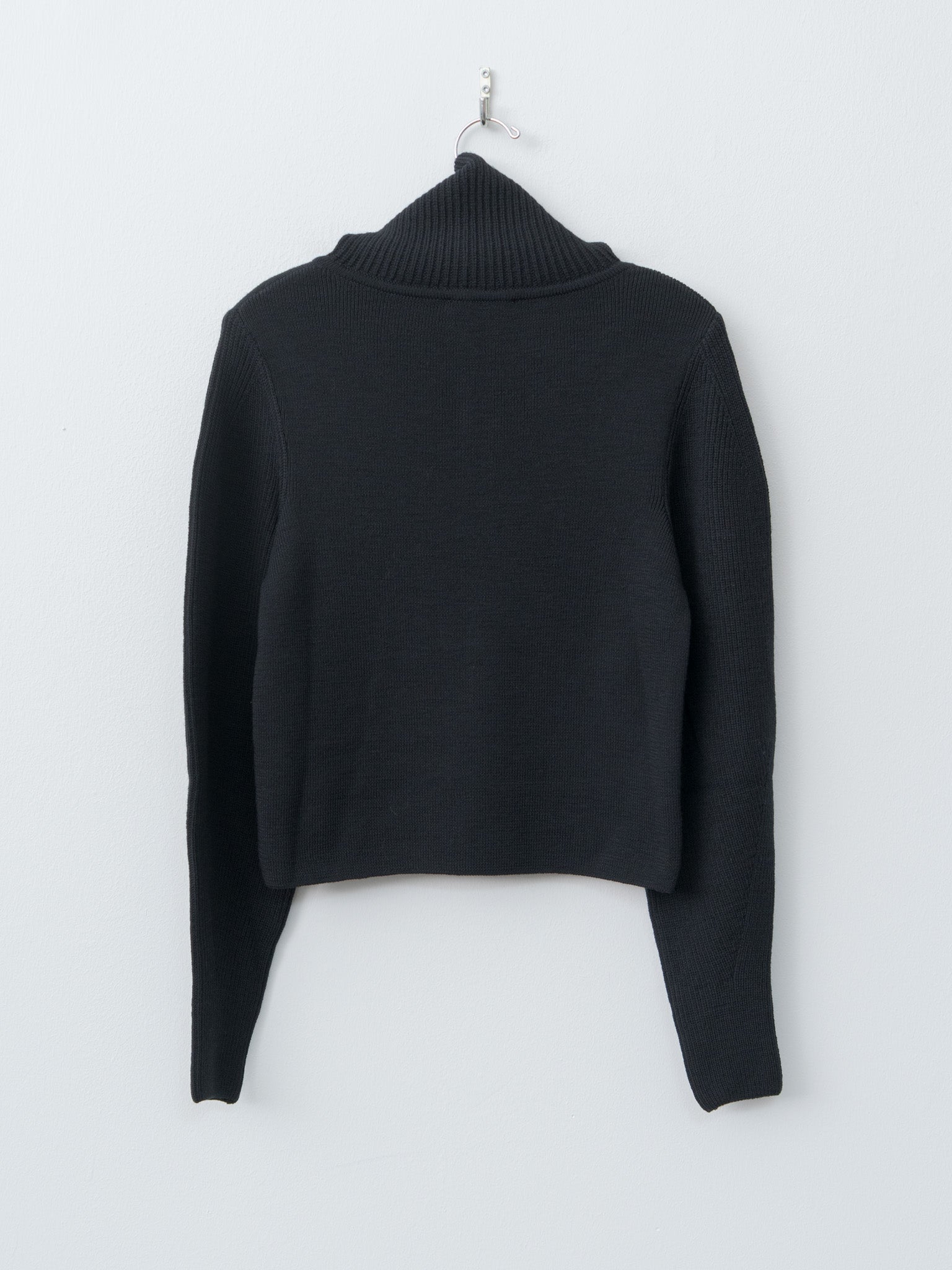 Namu Shop - Lemaire Zipped Sweater - Black