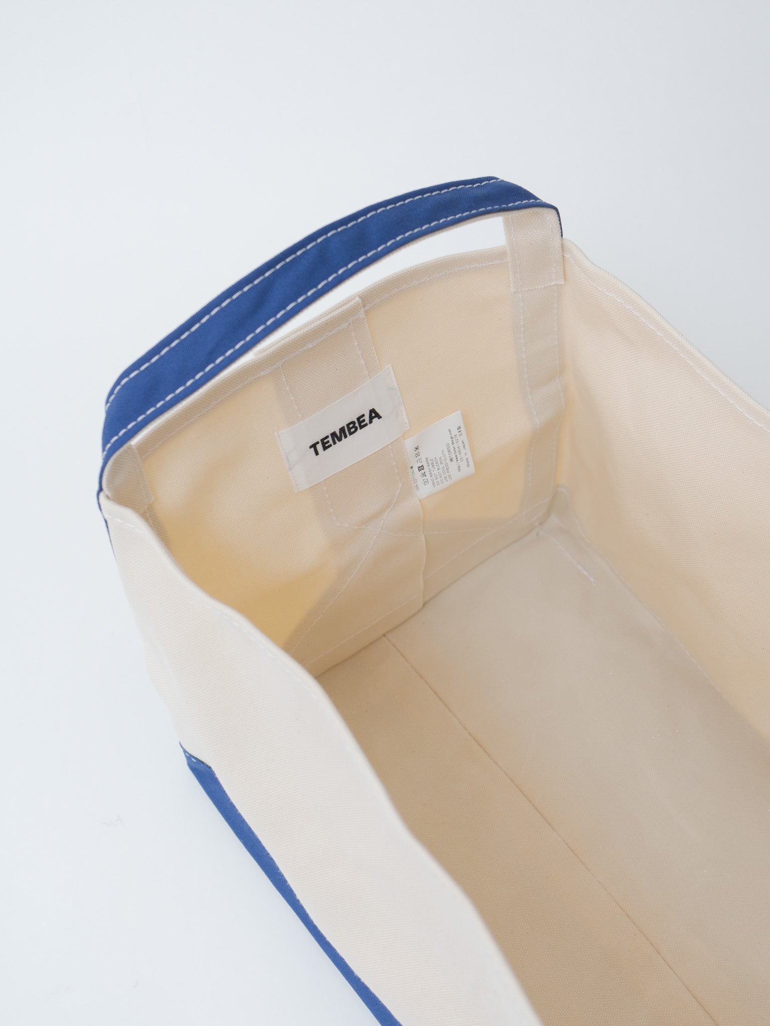 Namu Shop - Tembea Book Tote - Natural/Navy (restocked)