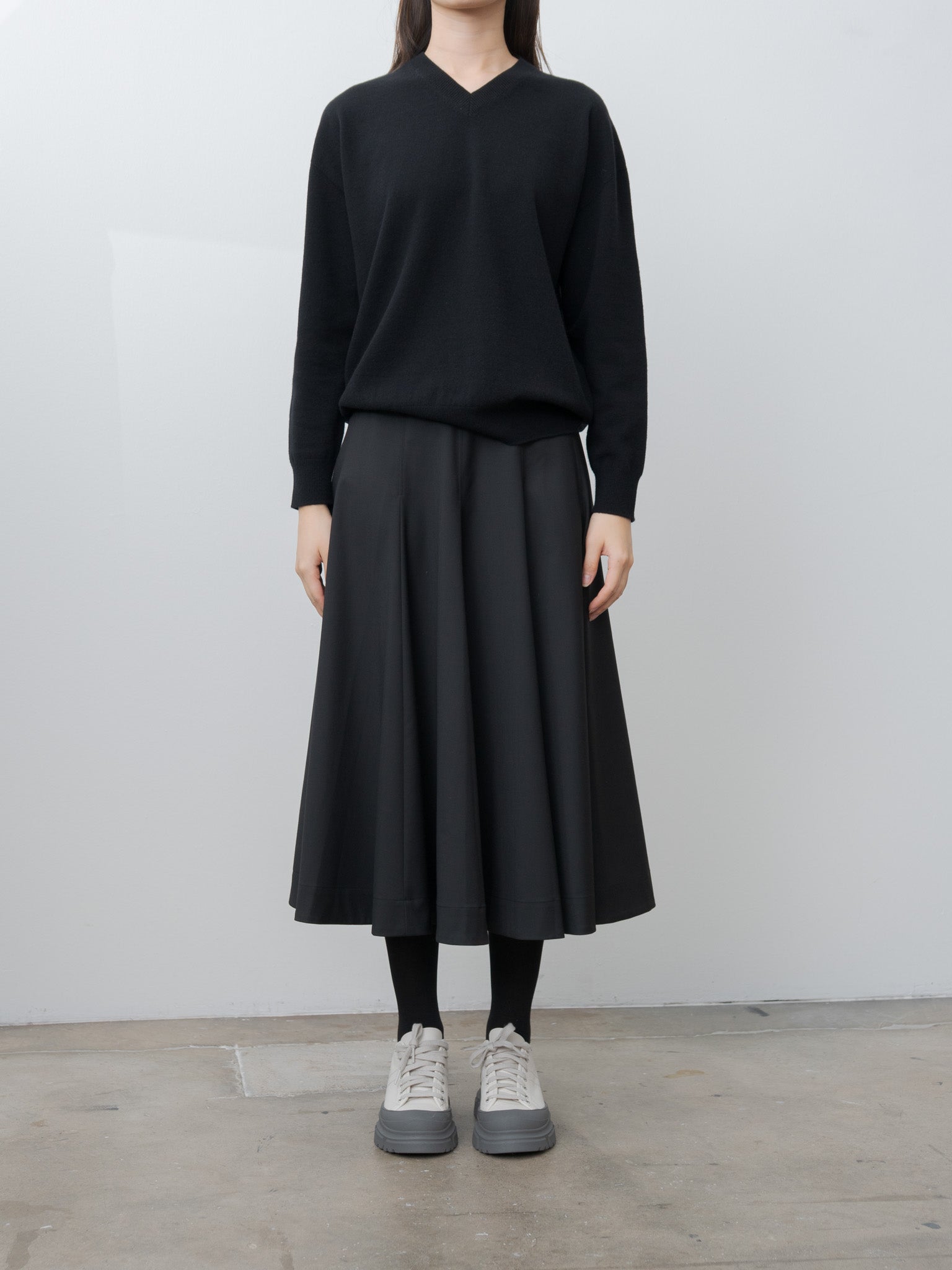 Namu Shop - Nicholson & Nicholson PUZZLE-TRO Skirt - Black
