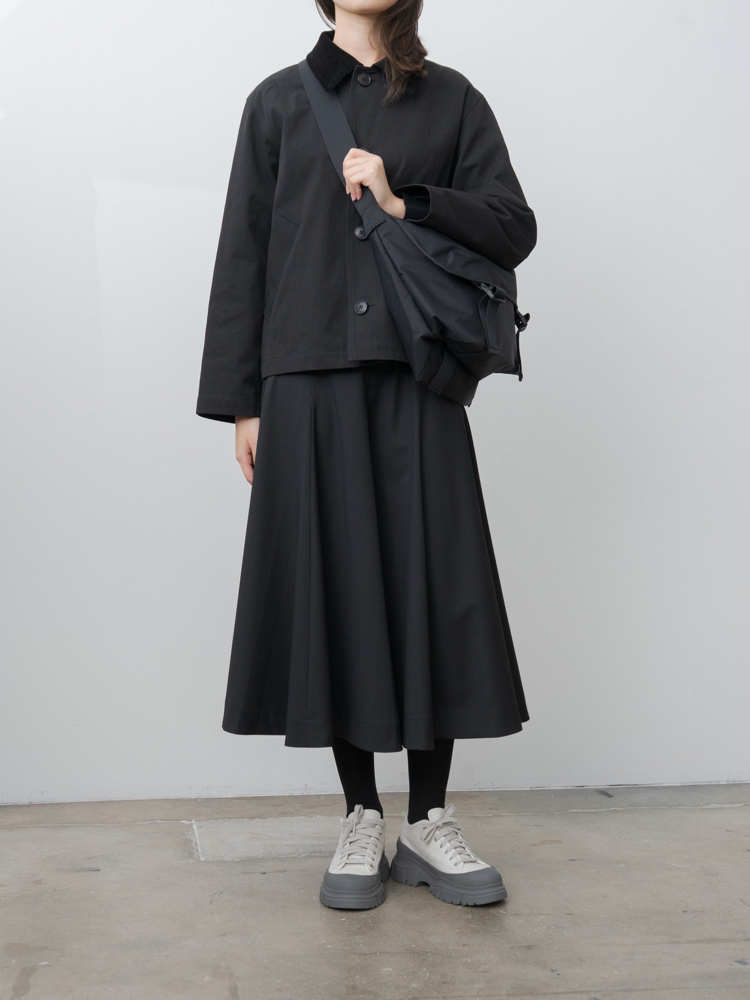 Namu Shop - Nicholson & Nicholson PUZZLE-TRO Skirt - Black