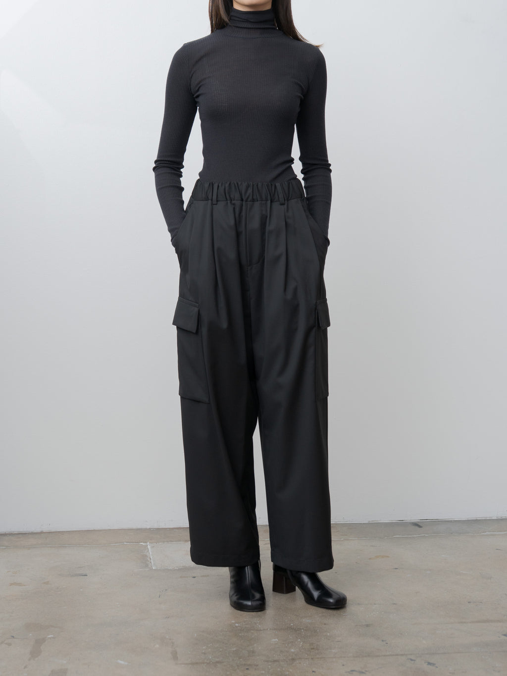 Namu Shop - Nicholson & Nicholson CLOVER-TRO Pants - Black