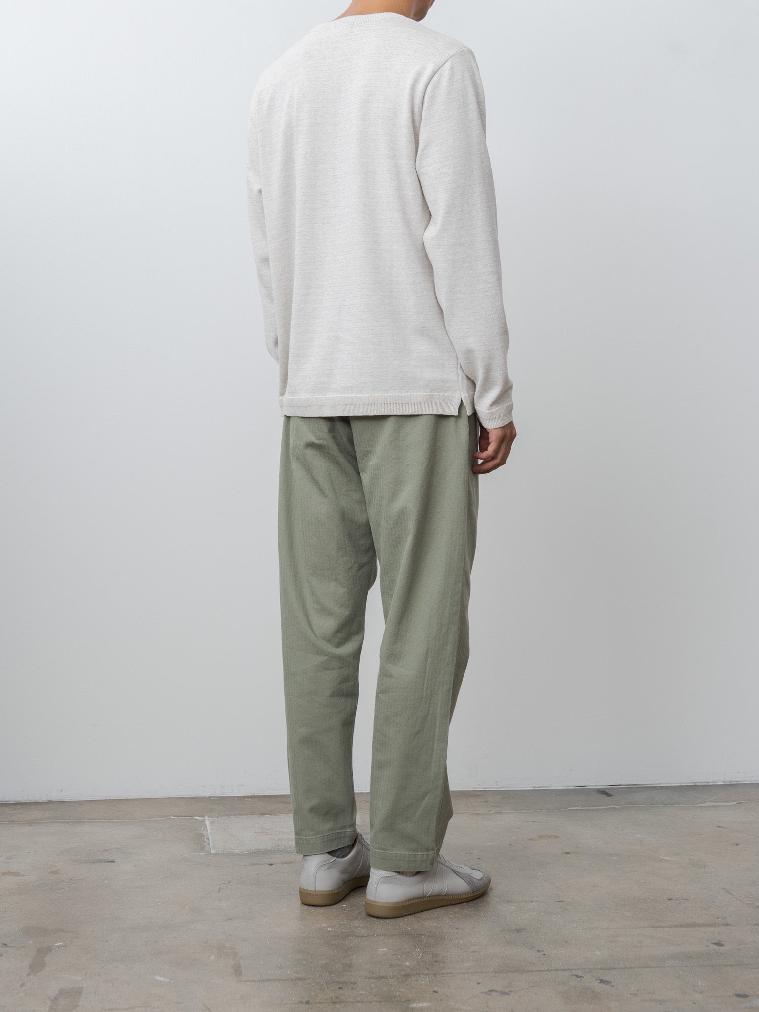 Namu Shop - Fujito Easy Pants - Olive Green