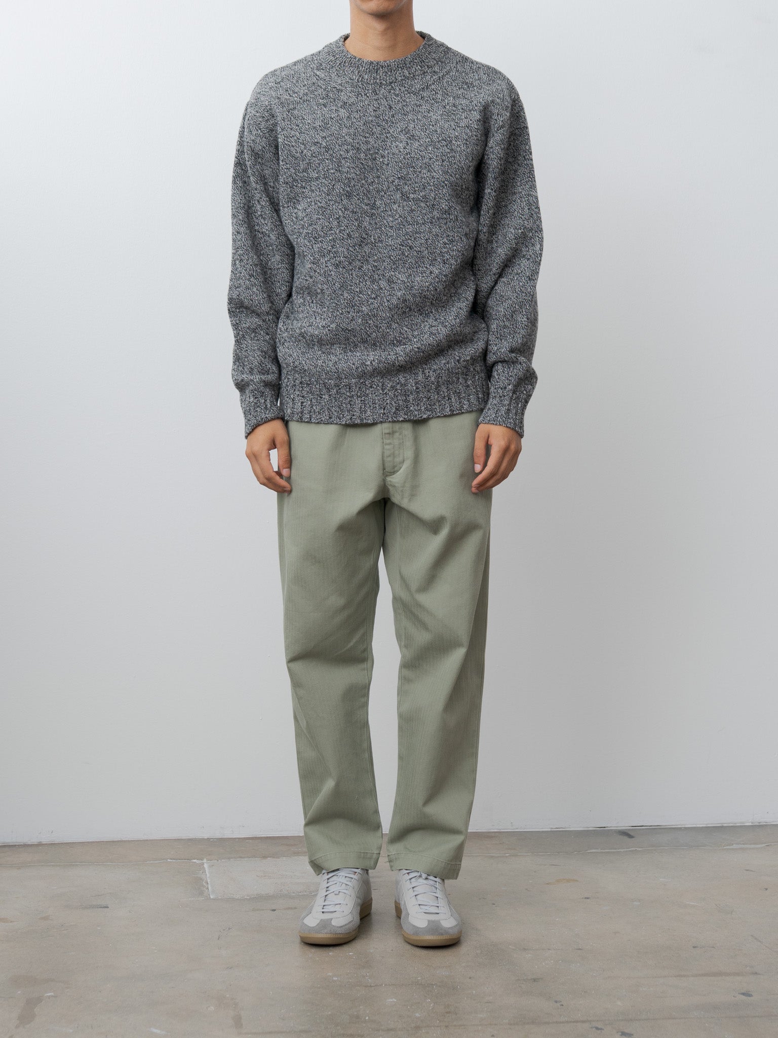 Namu Shop - Fujito Easy Pants - Olive Green