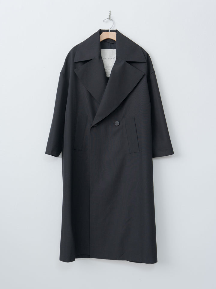 Namu Shop - Toogood The Groundsman Coat - Compact Suiting Flint
