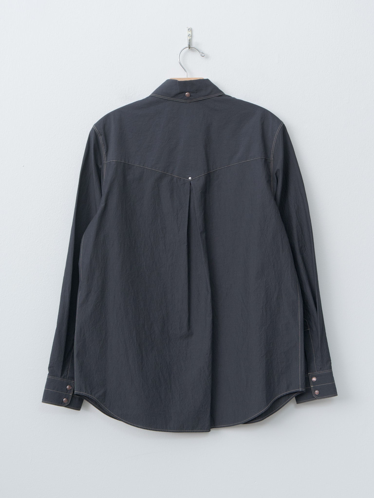 Namu Shop - Lemaire Chest-Pocket Fitted Shirt - Charcoal