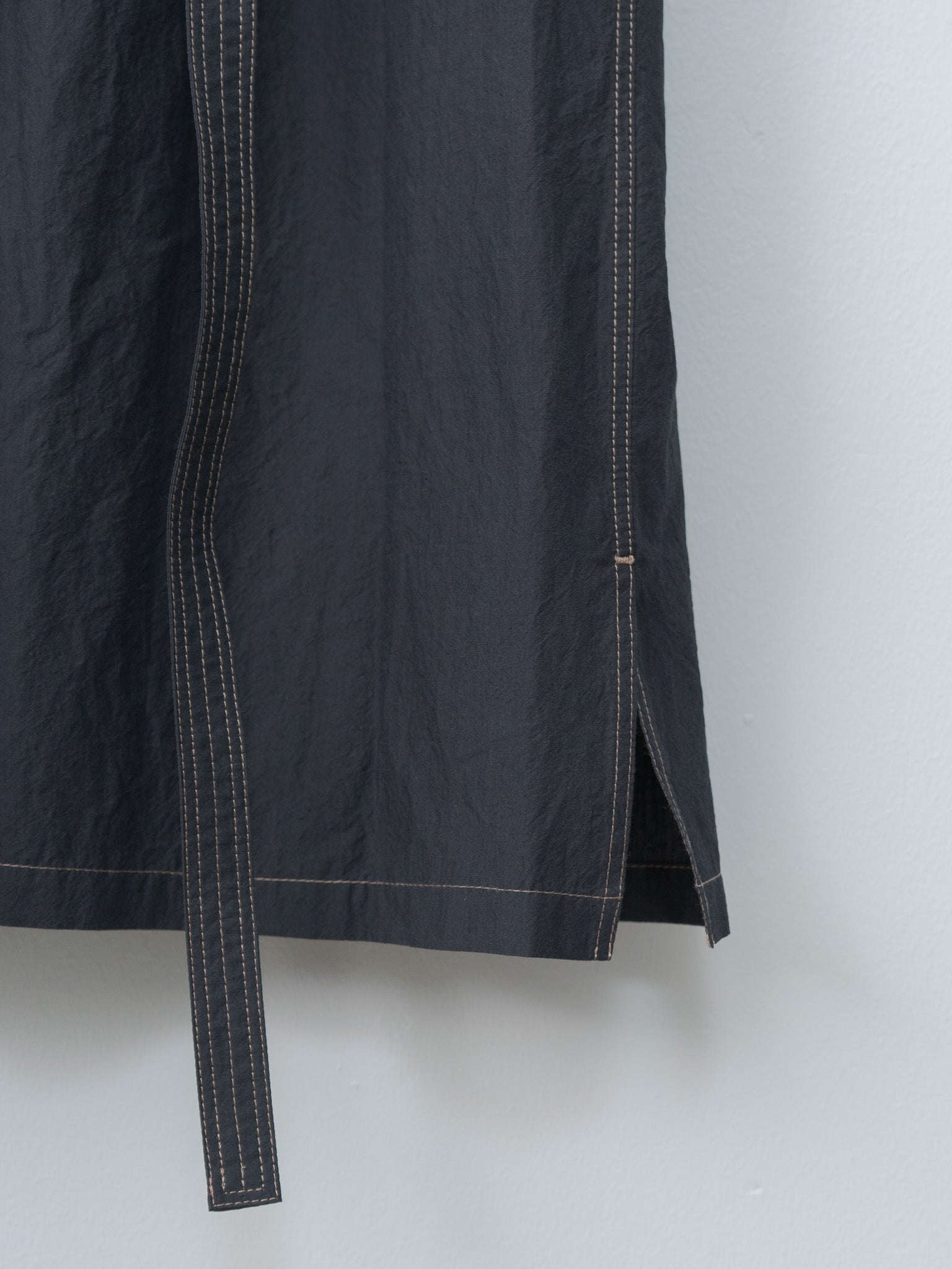 Namu Shop - Lemaire Asymmetrical Shirt Dress - Charcoal