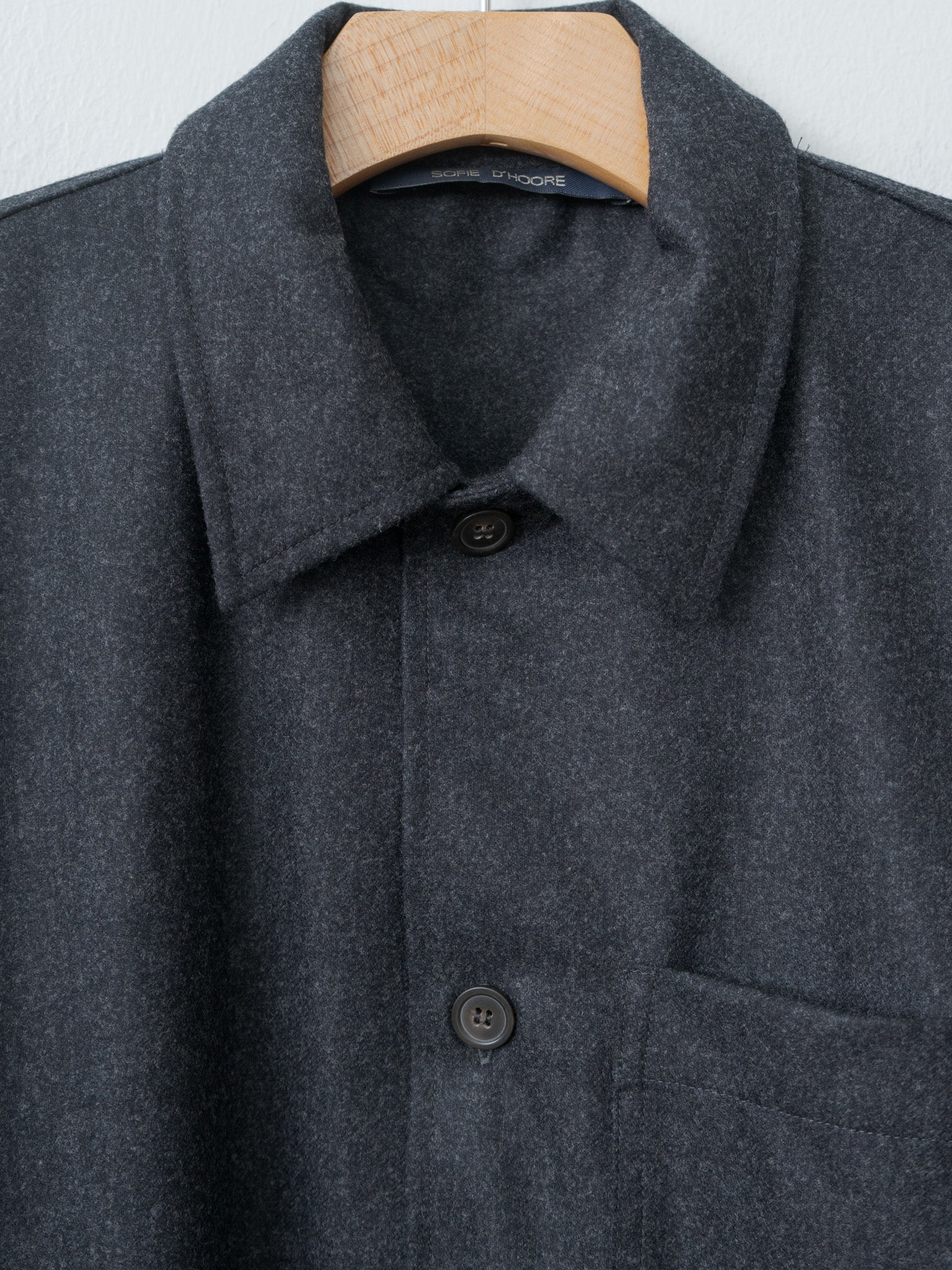 Namu Shop - Sofie D'Hoore Cimabue Jacket - Anthracite Melange