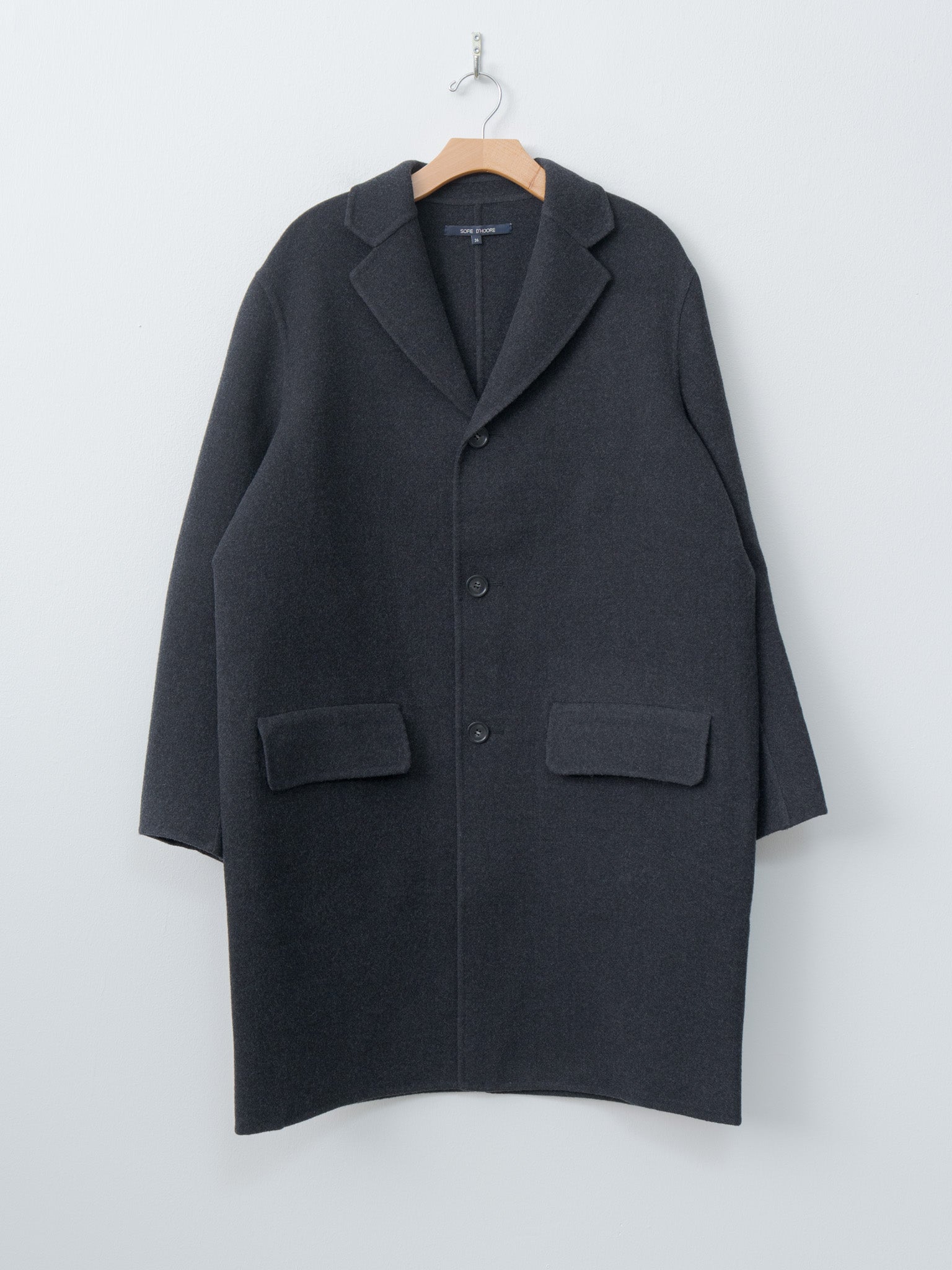 Namu Shop - Sofie D'Hoore Cameron Coat - Charcoal