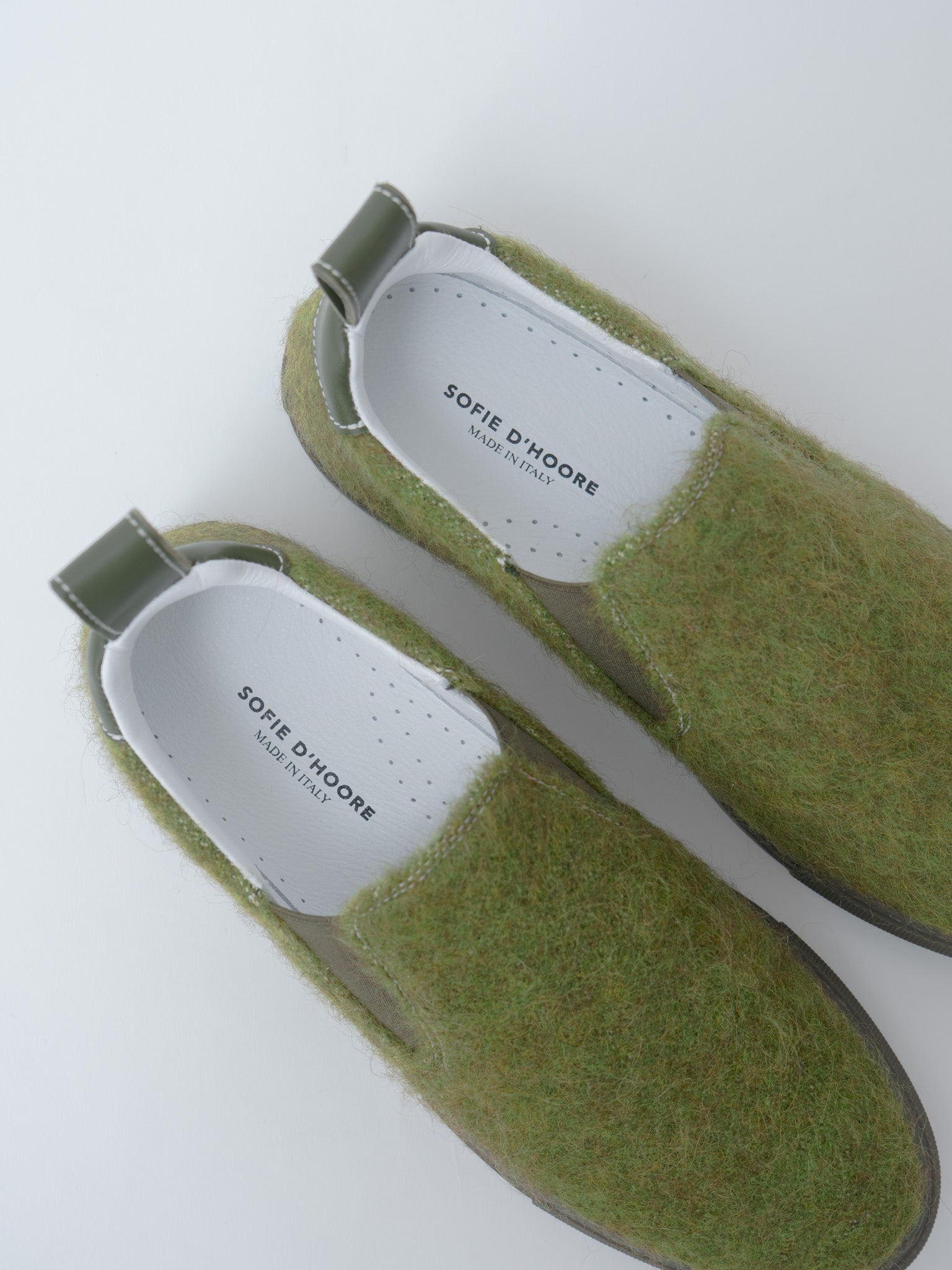Namu Shop - Sofie D'Hoore New Friend Sneakers - Moss/Slate Outsole