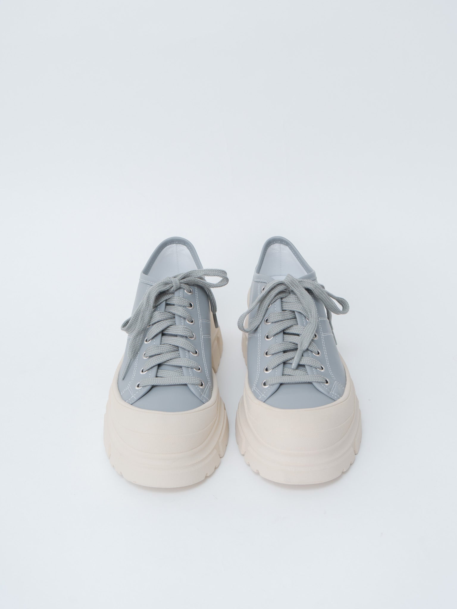 Namu Shop - Sofie D'Hoore Feat Sneakers - Gray/Mastic Outsole