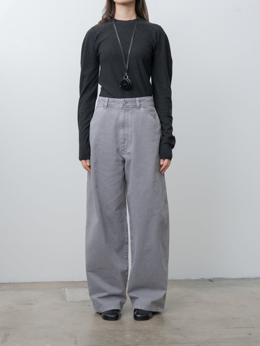 Namu Shop - Lemaire Large Pants - Heather