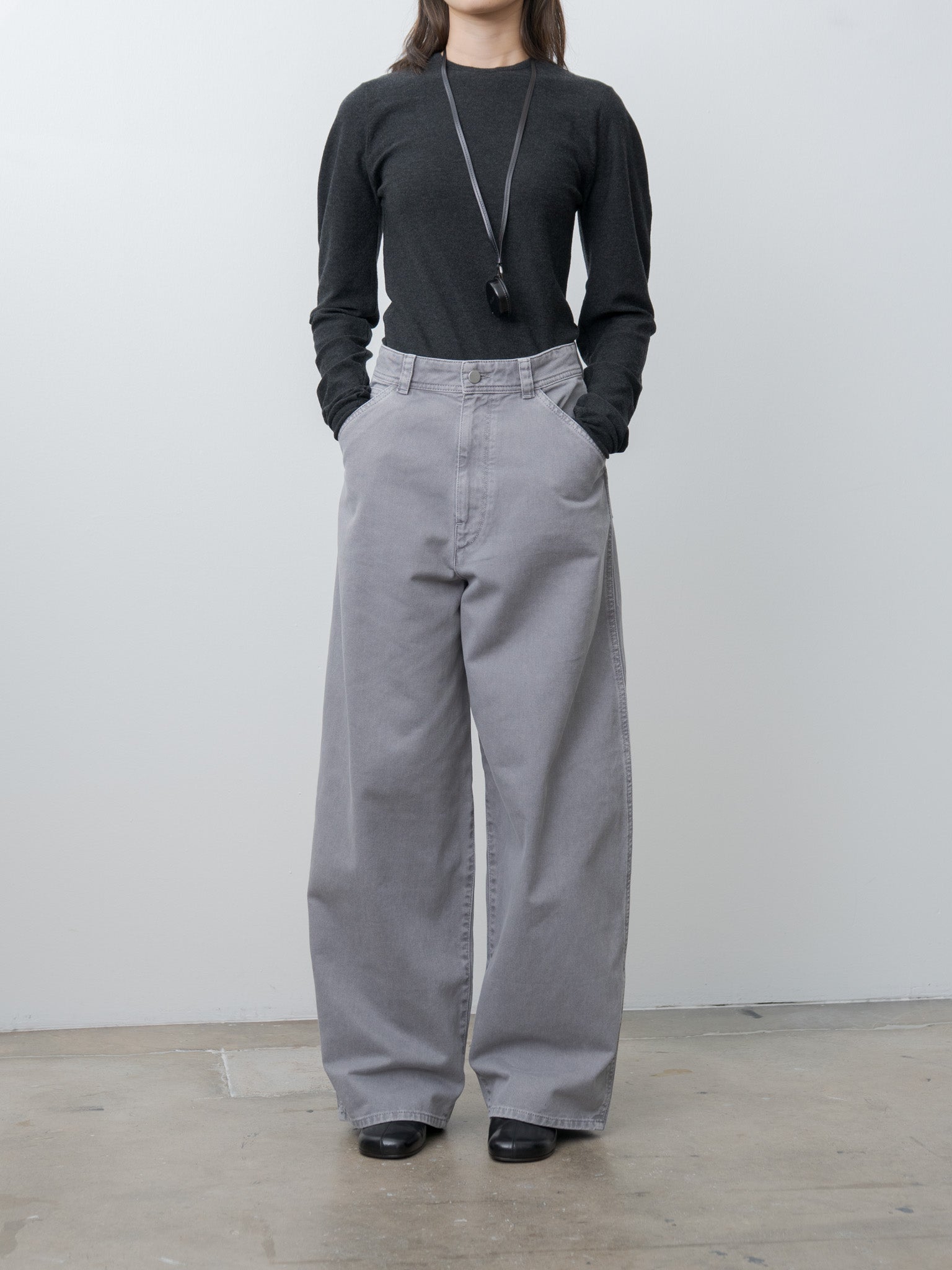 Namu Shop - Lemaire Large Pants - Heather