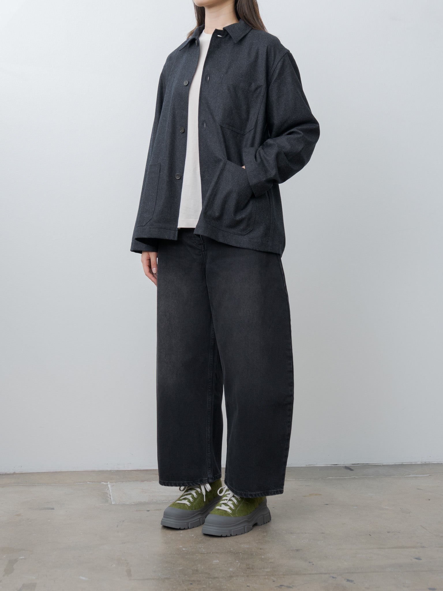 Namu Shop - Sofie D'Hoore Cimabue Jacket - Anthracite Melange