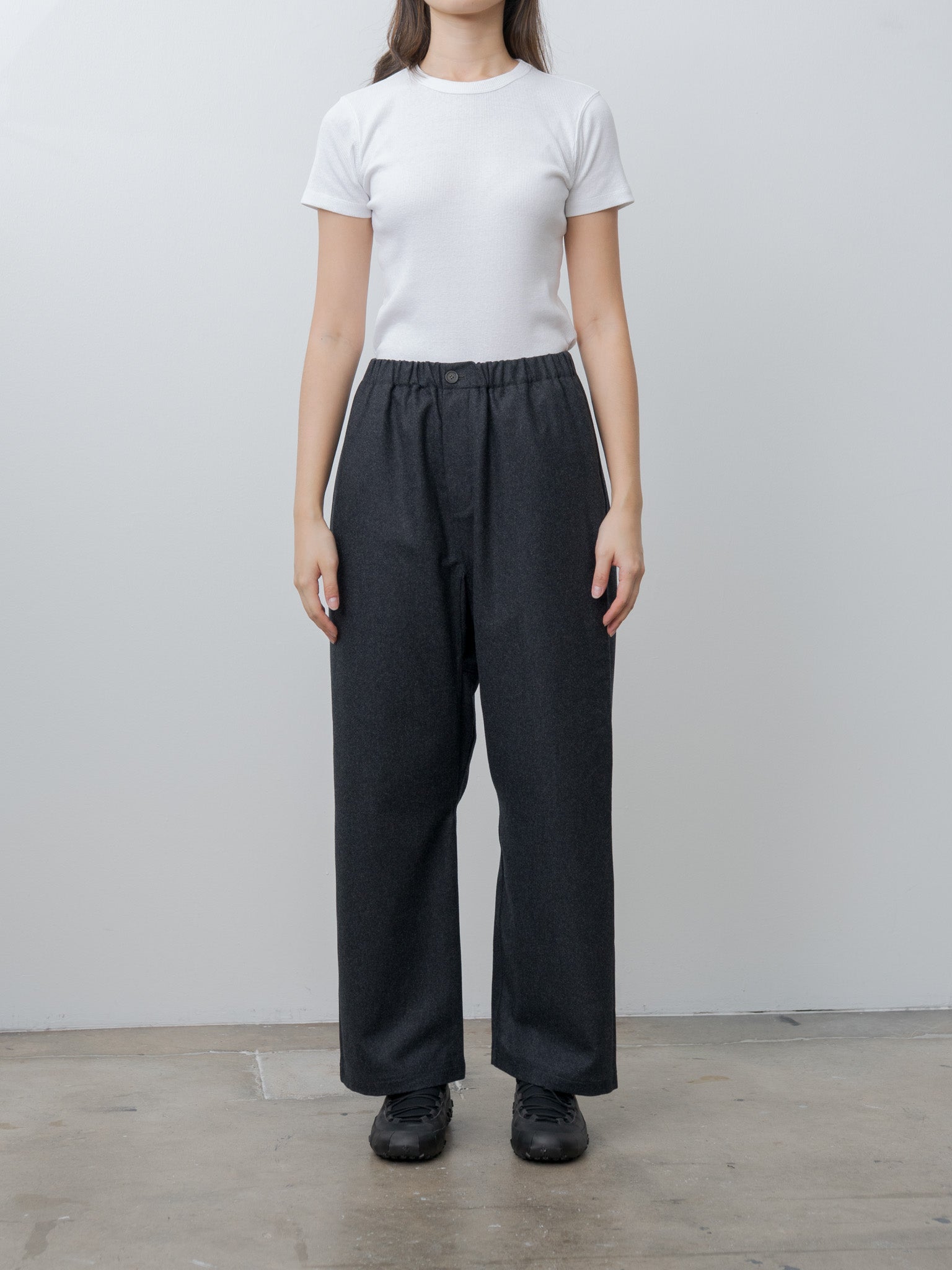 Namu Shop - Sofie D'Hoore Pinot Trouser - Anthracite Melange