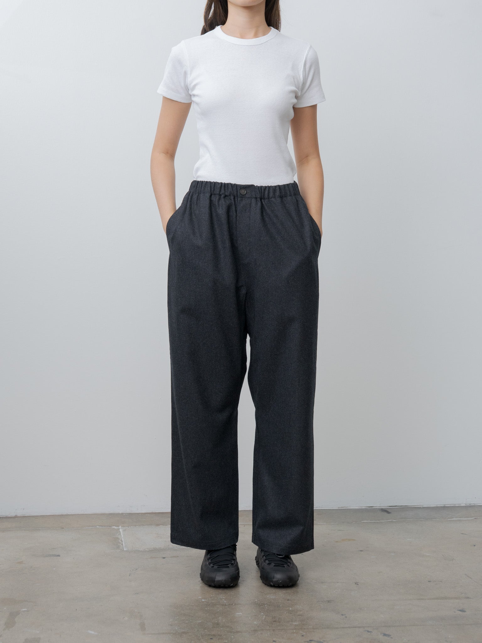 Namu Shop - Sofie D'Hoore Pinot Trouser - Anthracite Melange