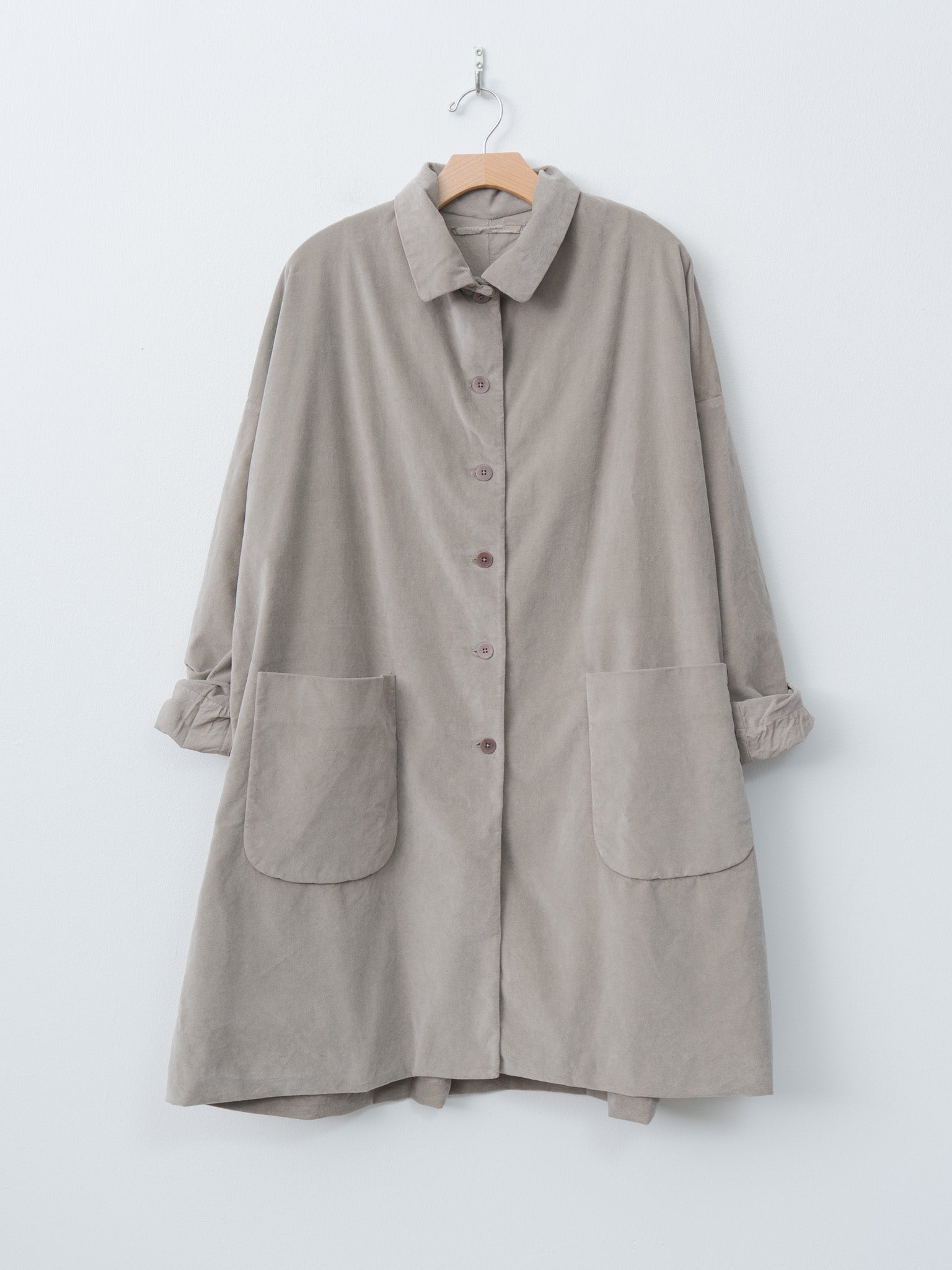 Namu Shop - Album di Famiglia Collar Coat V - Marron Glace