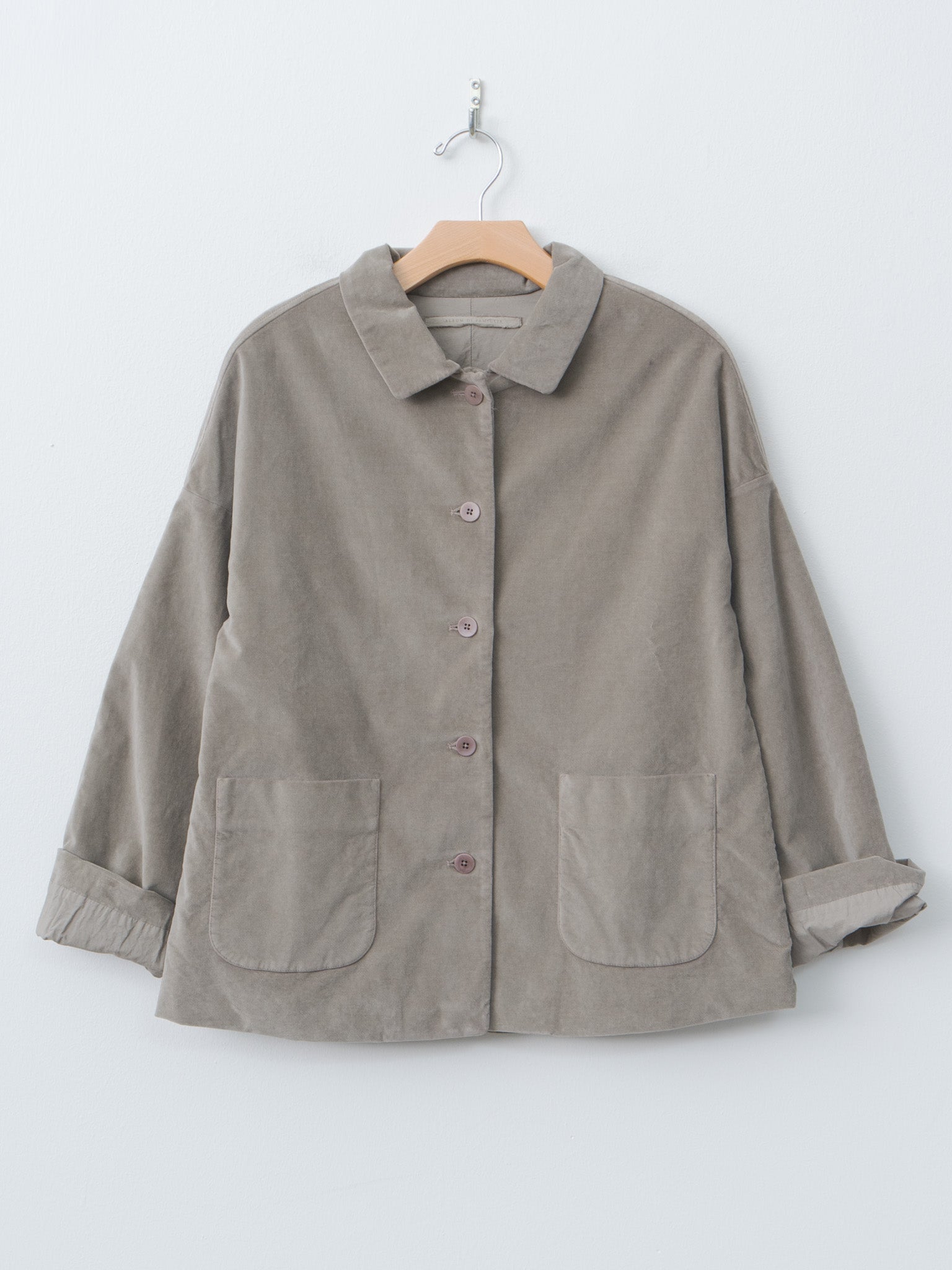 Namu Shop - Album di Famiglia Shirt Loose Blazer V - Marron Glace
