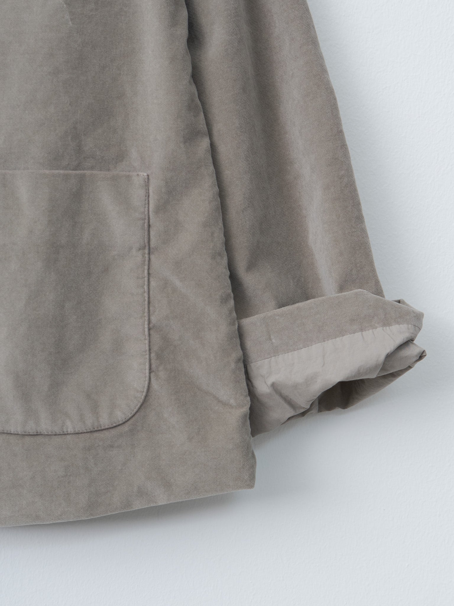 Namu Shop - Album di Famiglia Shirt Loose Blazer V - Marron Glace