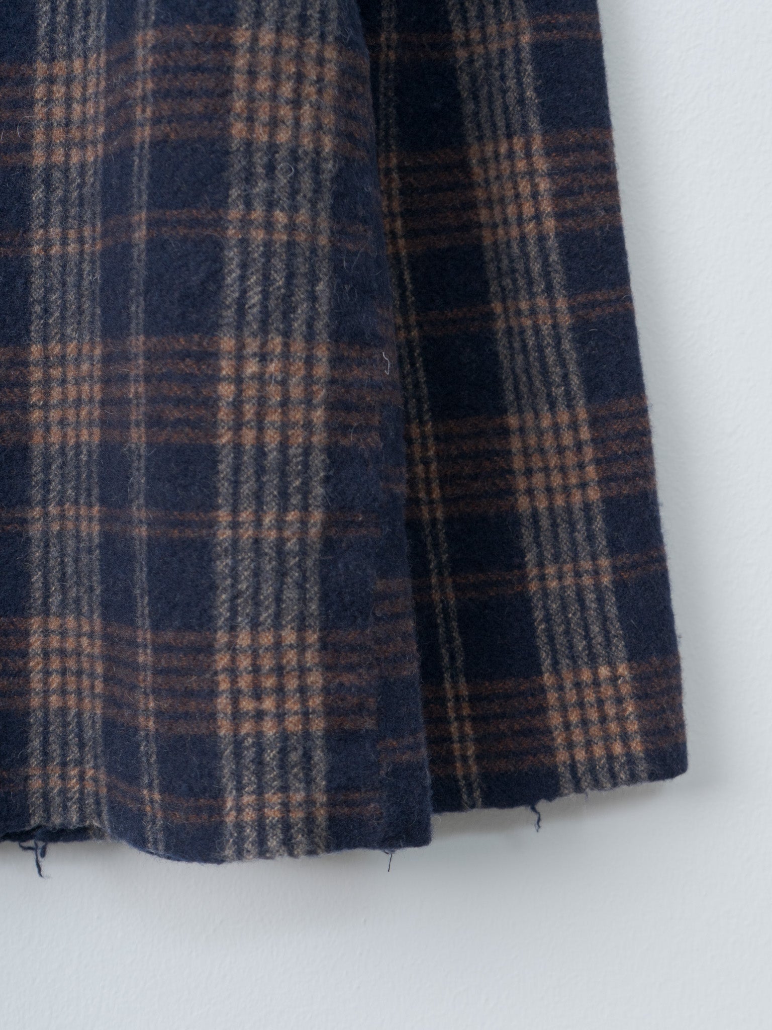 Namu Shop - Album di Famiglia Tartan Soft Collar Shirt - Ink