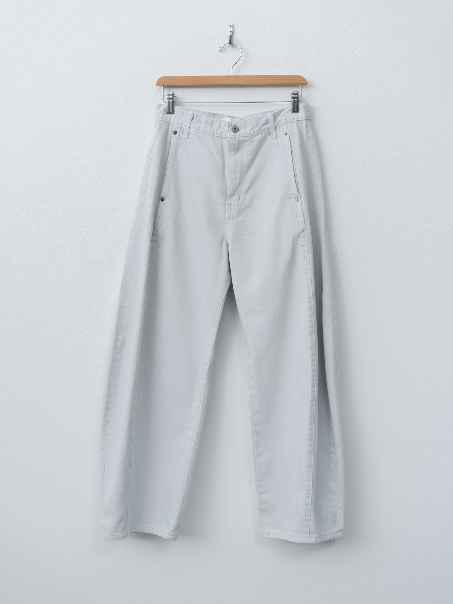 Namu Shop - Sayaka Davis Barrel Denim - Ice Gray