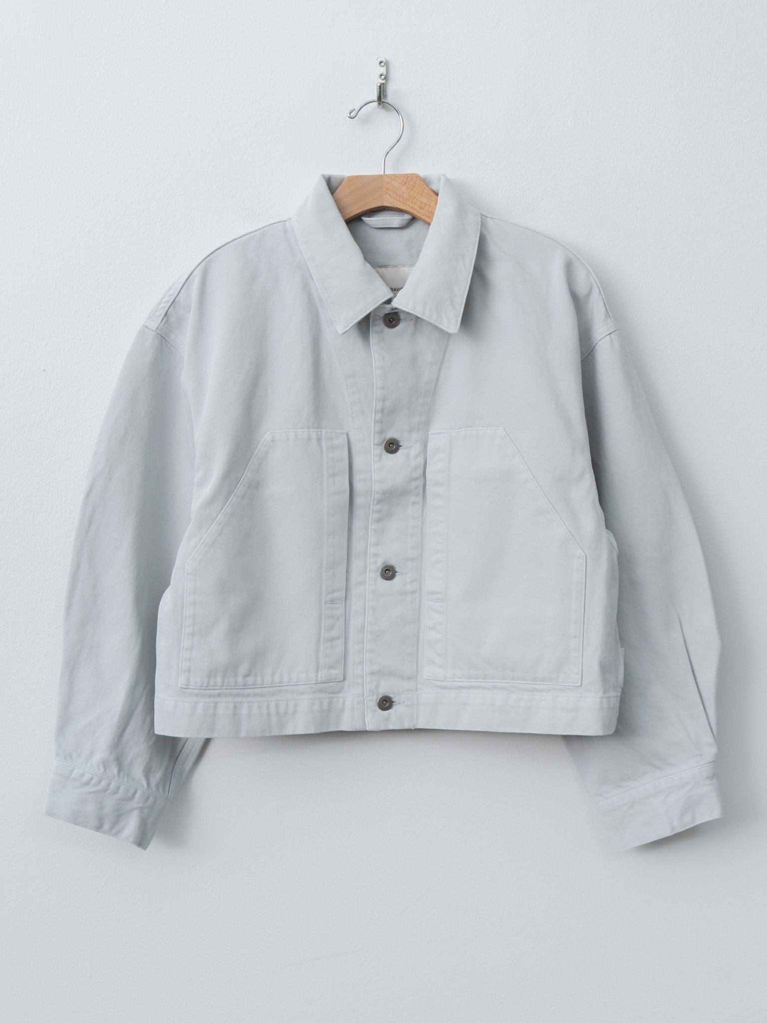 Namu Shop - Sayaka Davis Cropped Jacket - Ice Gray