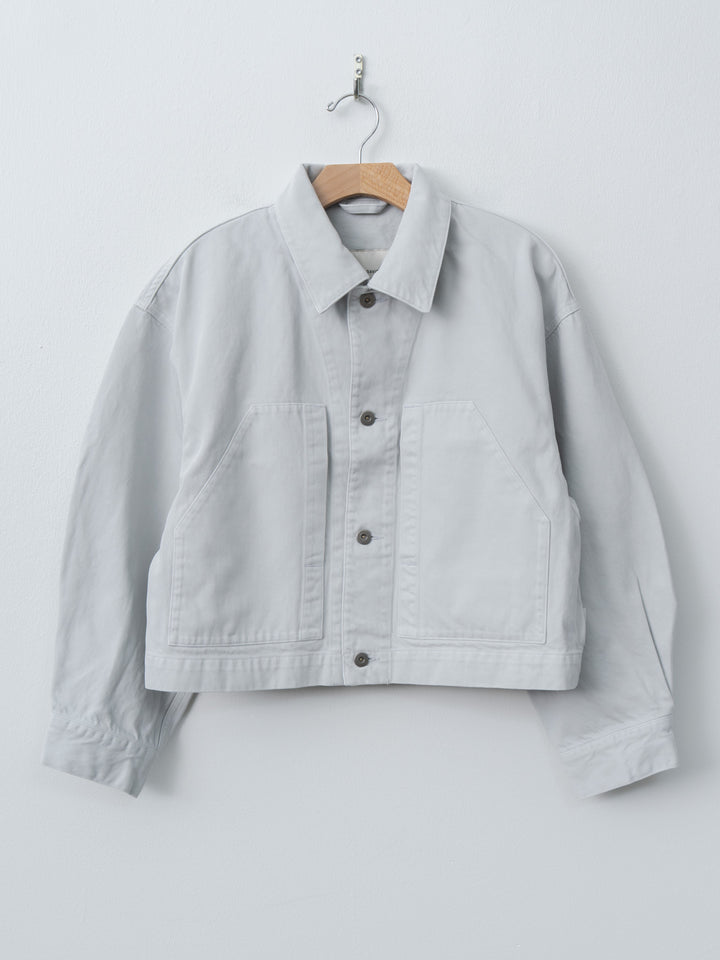 Namu Shop - Sayaka Davis Cropped Jacket - Ice Gray