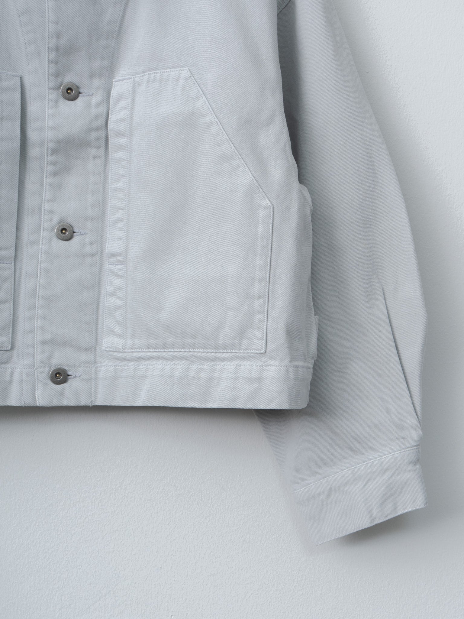 Namu Shop - Sayaka Davis Cropped Jacket - Ice Gray