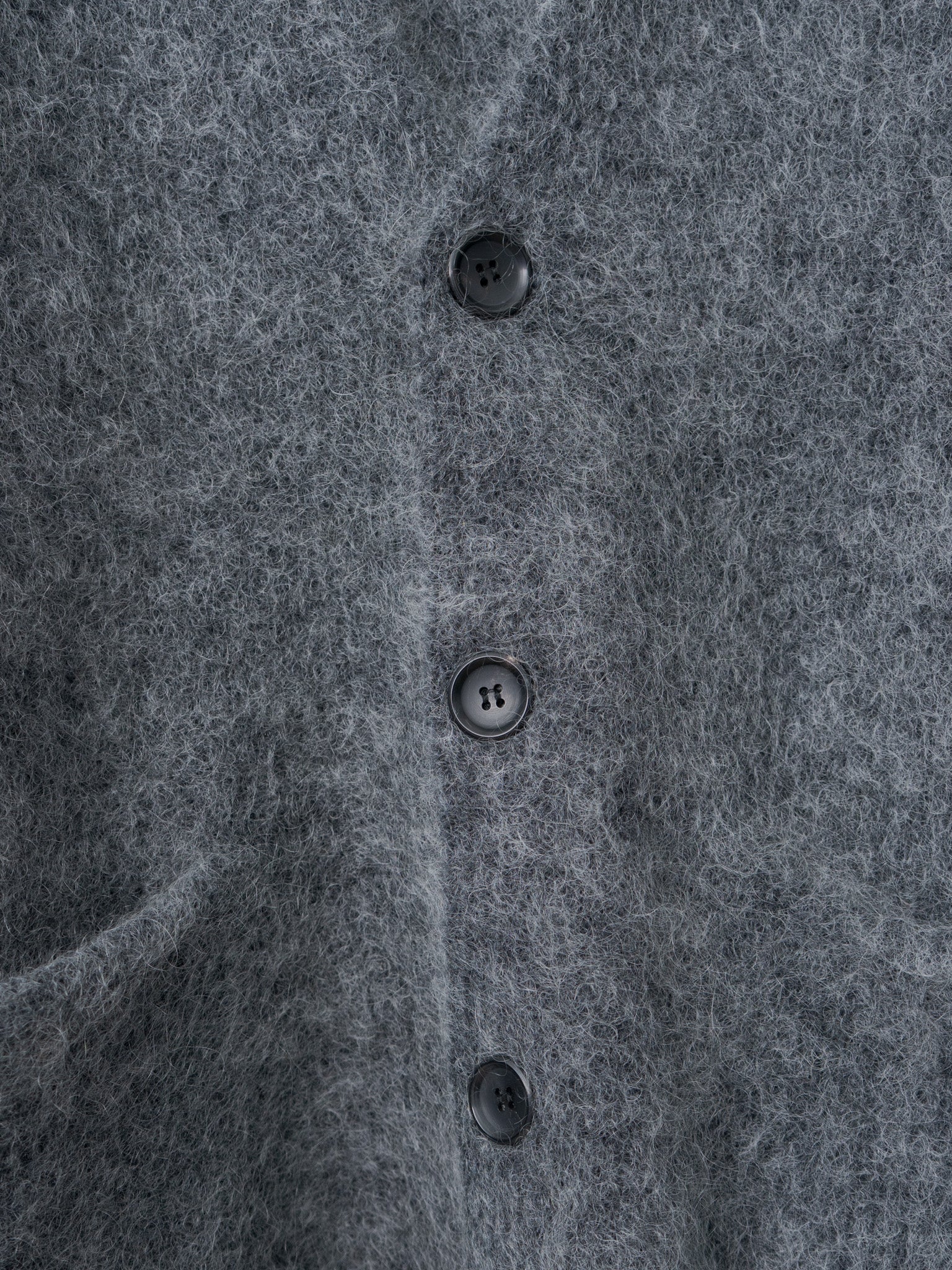 Namu Shop - Sayaka Davis Mohair Cardigan - Charcoal