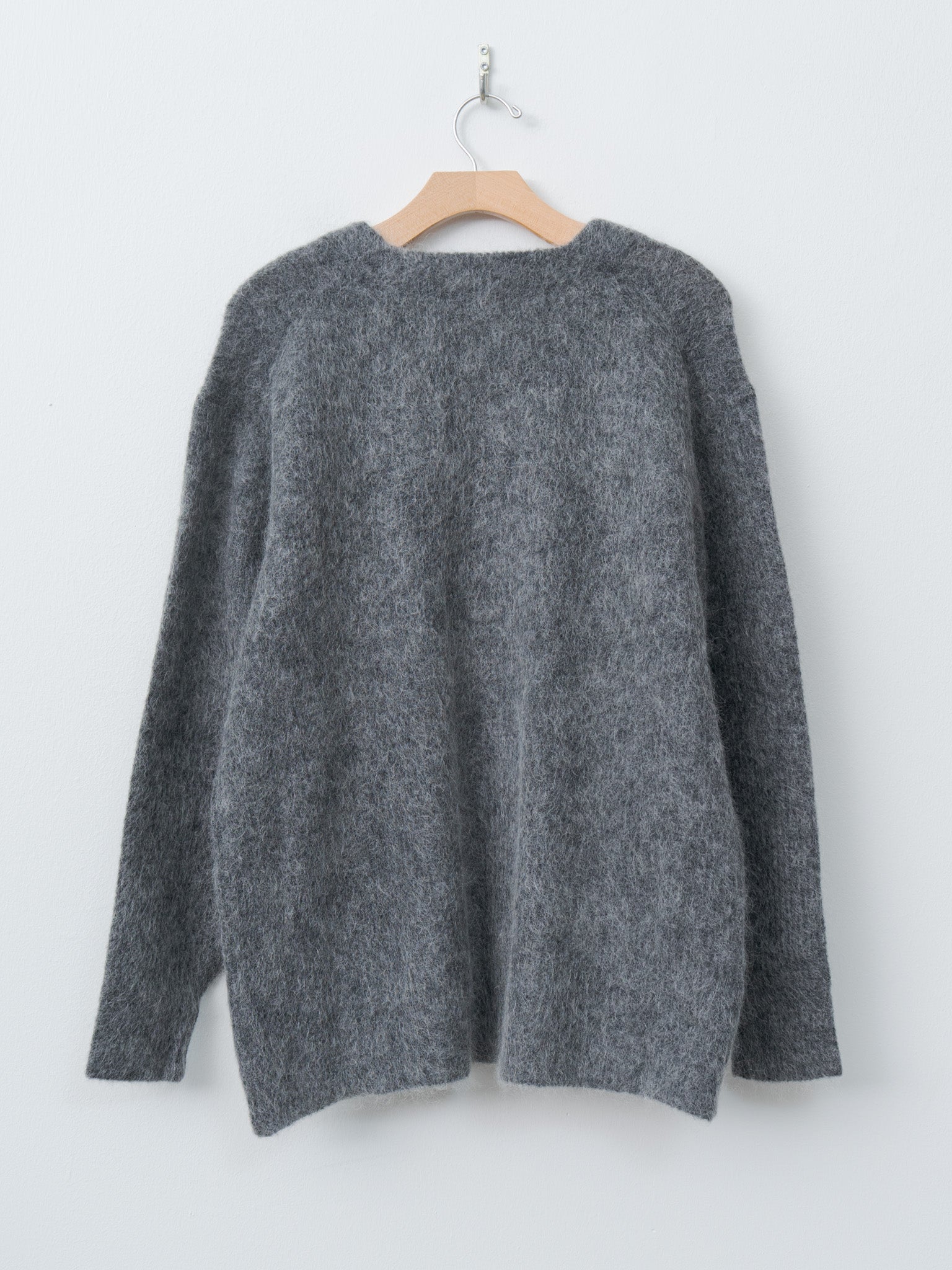 Namu Shop - Sayaka Davis Mohair Cardigan - Charcoal