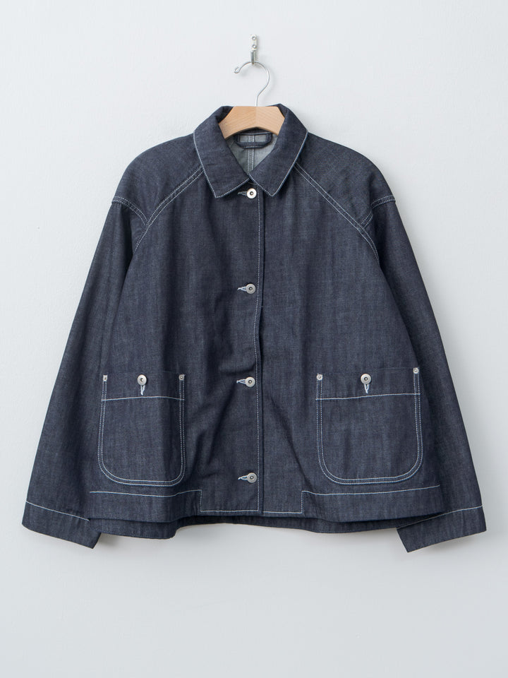 Namu Shop - Casey Casey Drays Travail Jacket DENIM - Dark Indigo
