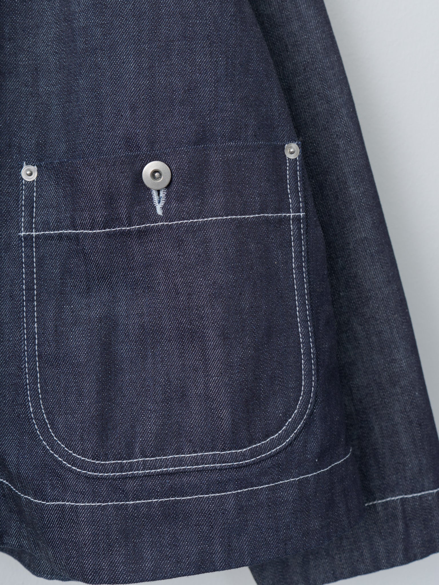 Namu Shop - Casey Casey Drays Travail Jacket DENIM - Dark Indigo