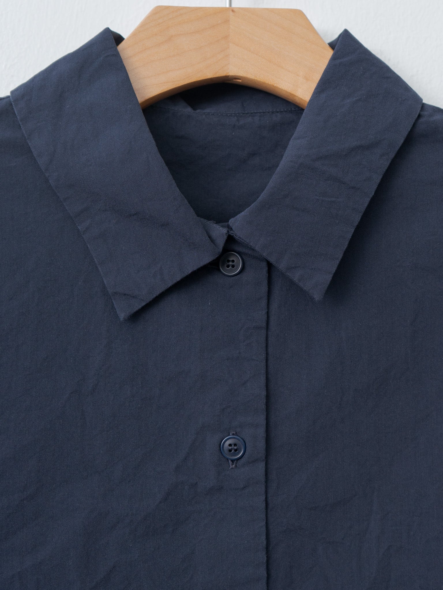 Namu Shop - Casey Casey Elena Shirt PAPER COT - Navy