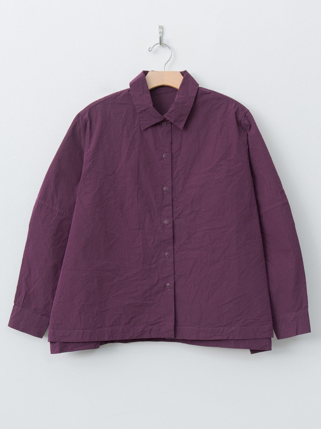Namu Shop - Casey Casey Elena Shirt PAPER COT - Blackberry