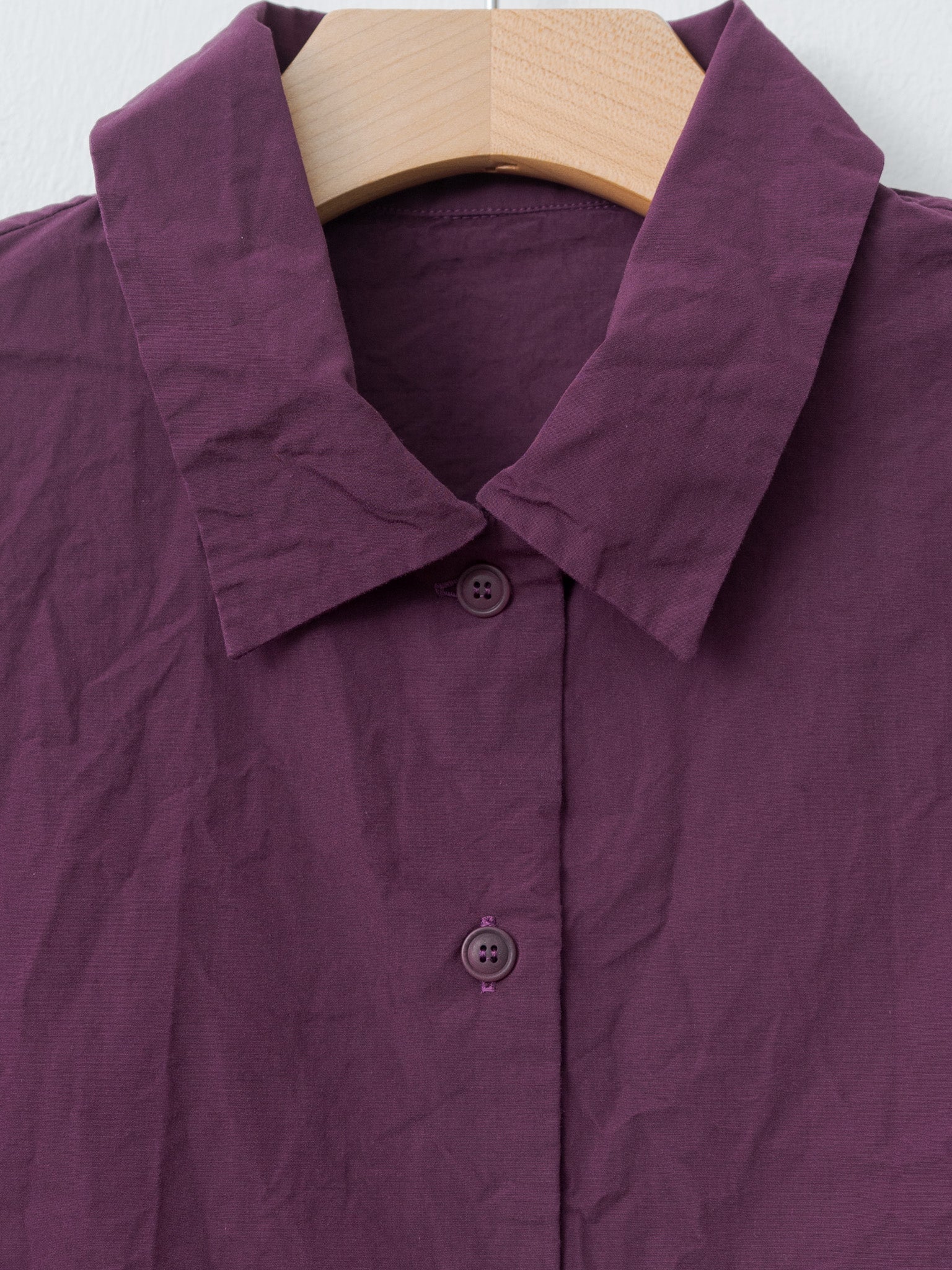Namu Shop - Casey Casey Elena Shirt PAPER COT - Blackberry