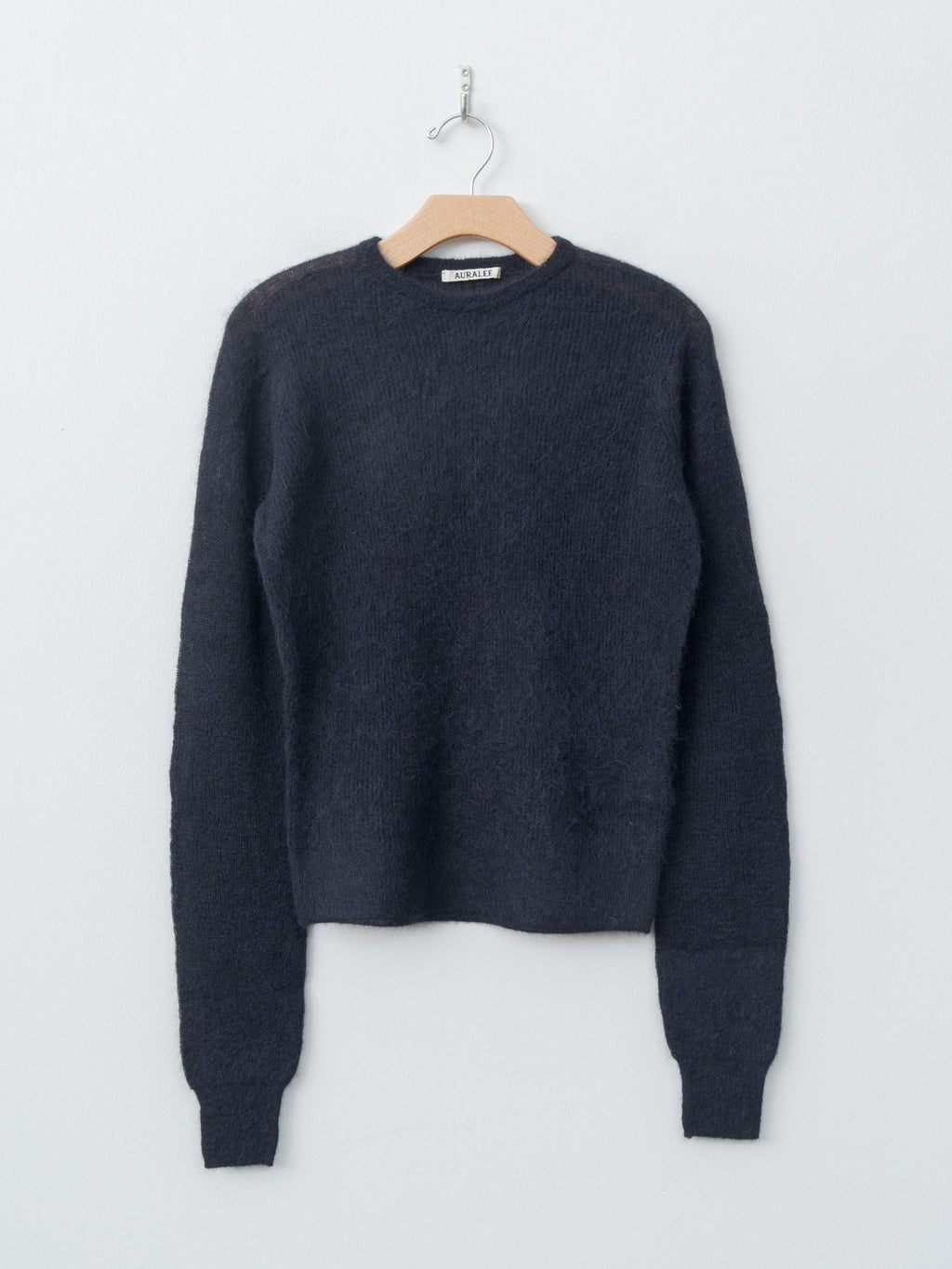 Namu Shop - Auralee Baby Suri Alpaca Sheer Knit P/O - Navy